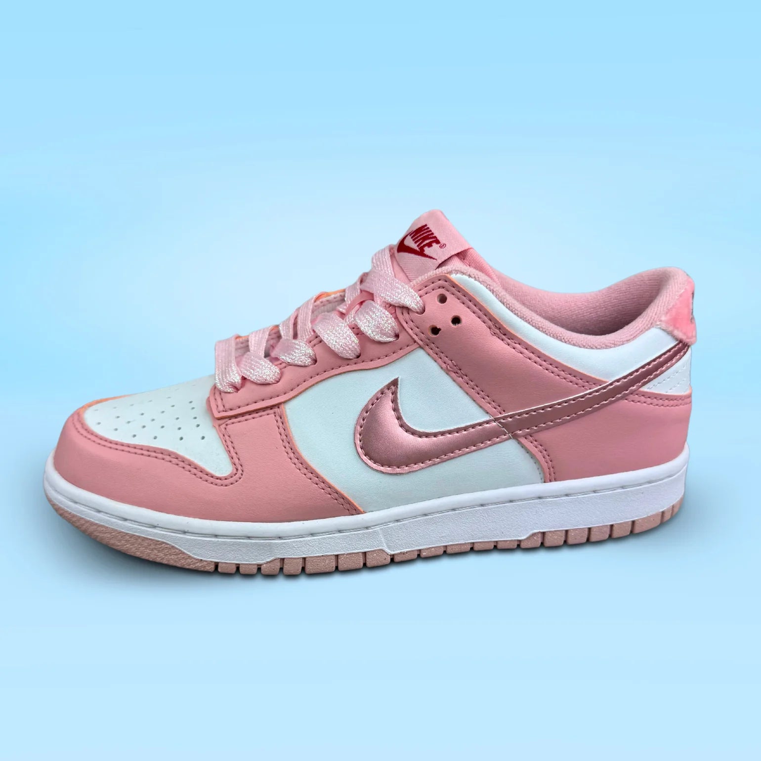 Lacet PAILLETTÉ ROSE PALE