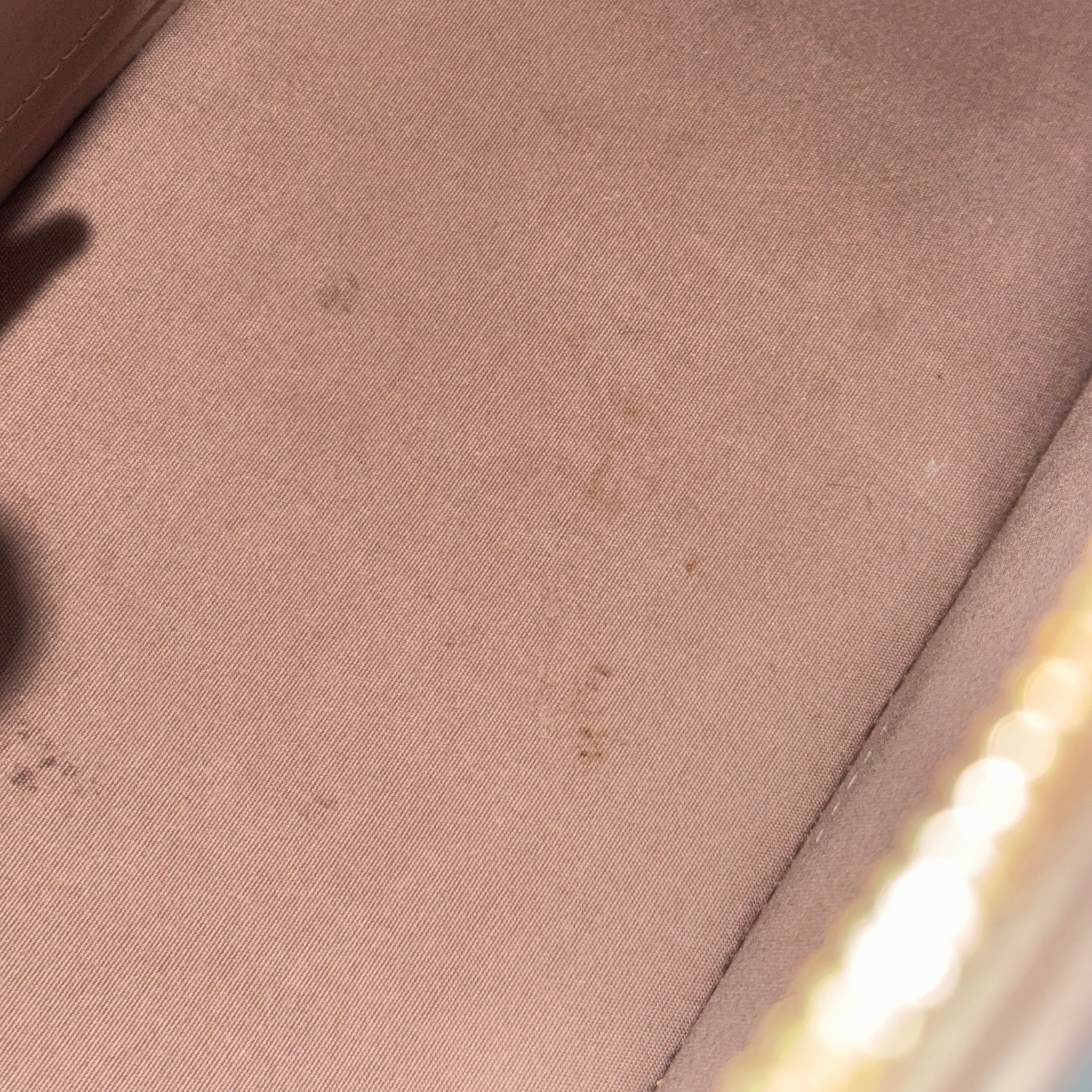 Louis Vuitton Gold Patent Leather Alma PM