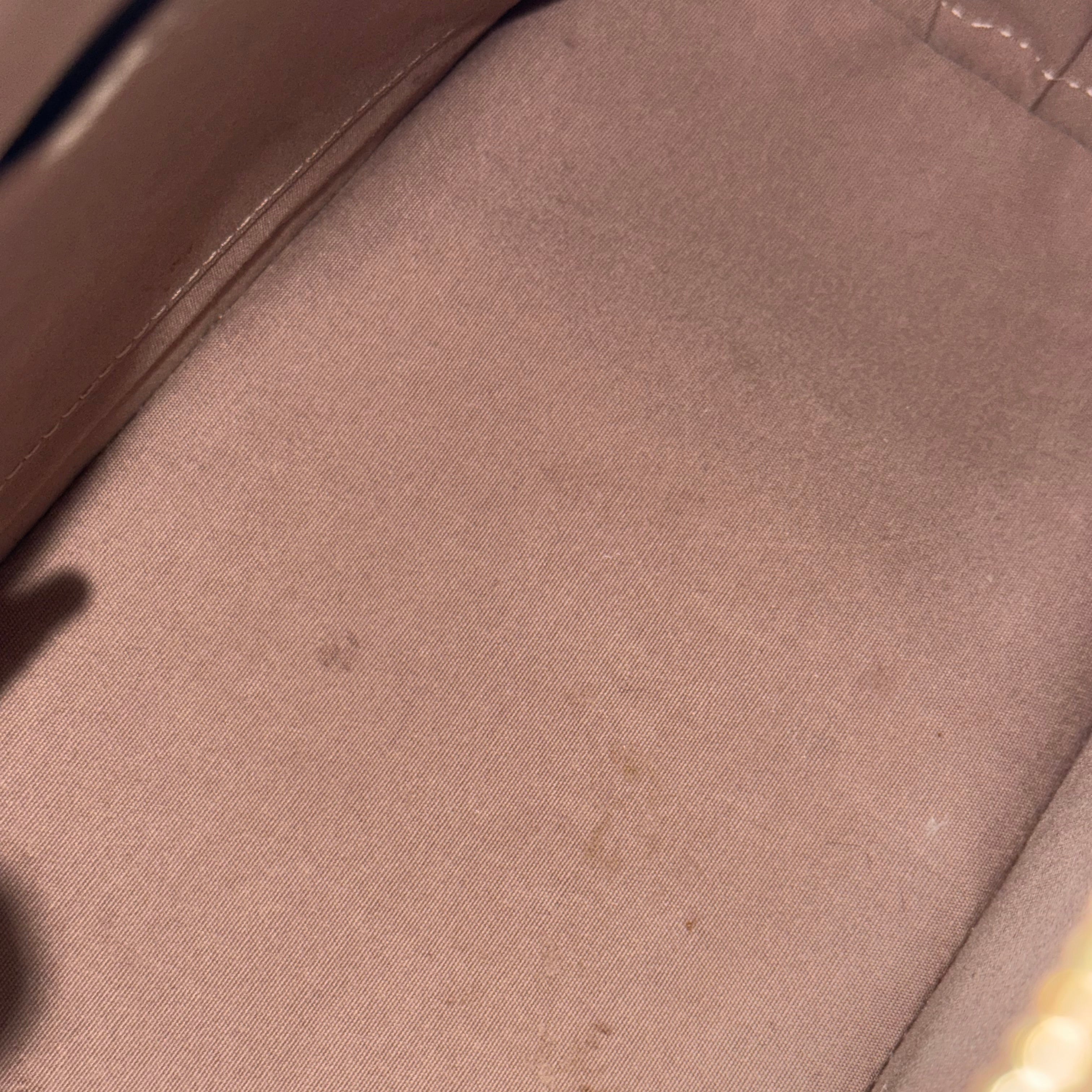 Louis Vuitton Gold Patent Leather Alma PM