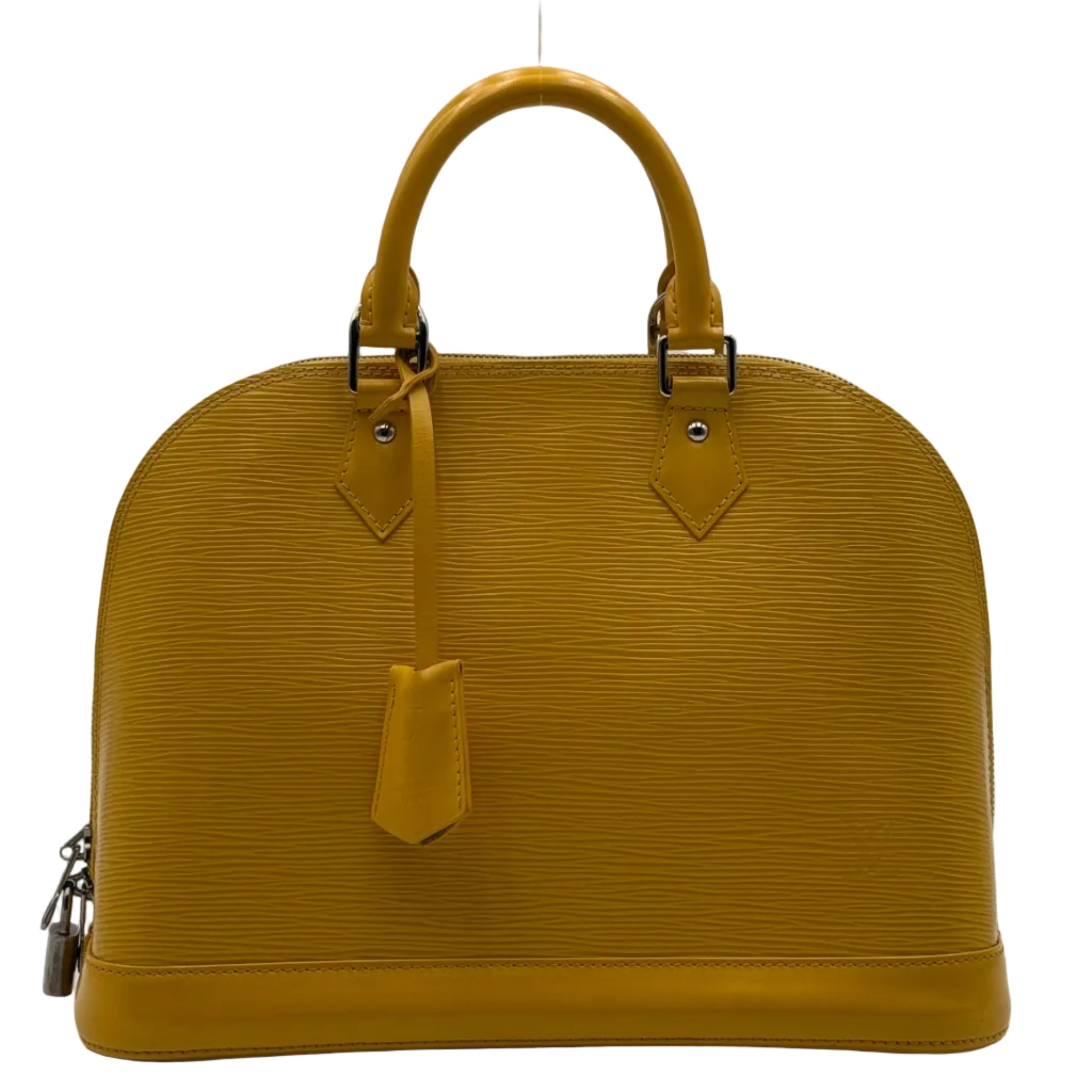 Louis Vuitton Yellow Epi Leather Alma PM