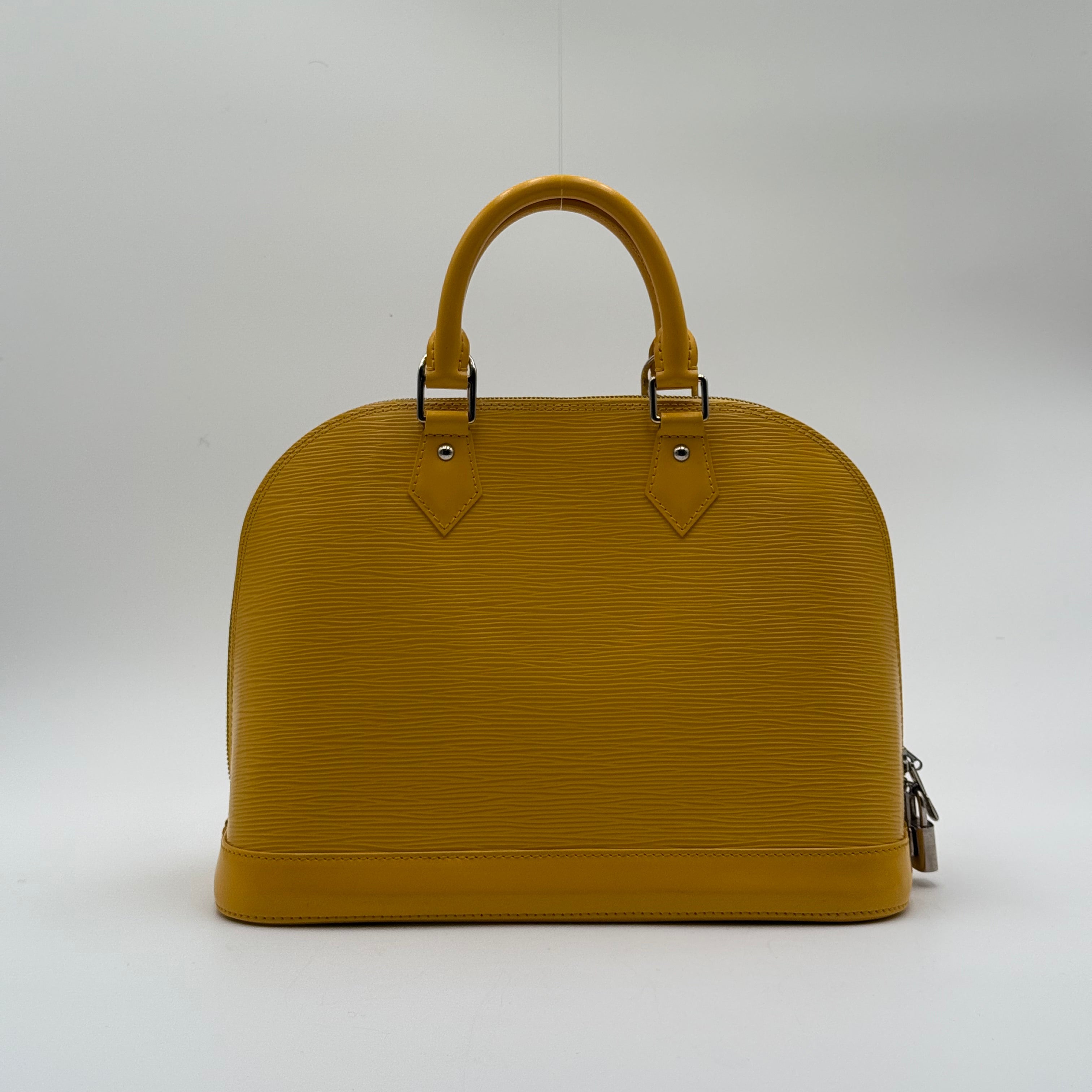 Louis Vuitton Yellow Epi Leather Alma PM