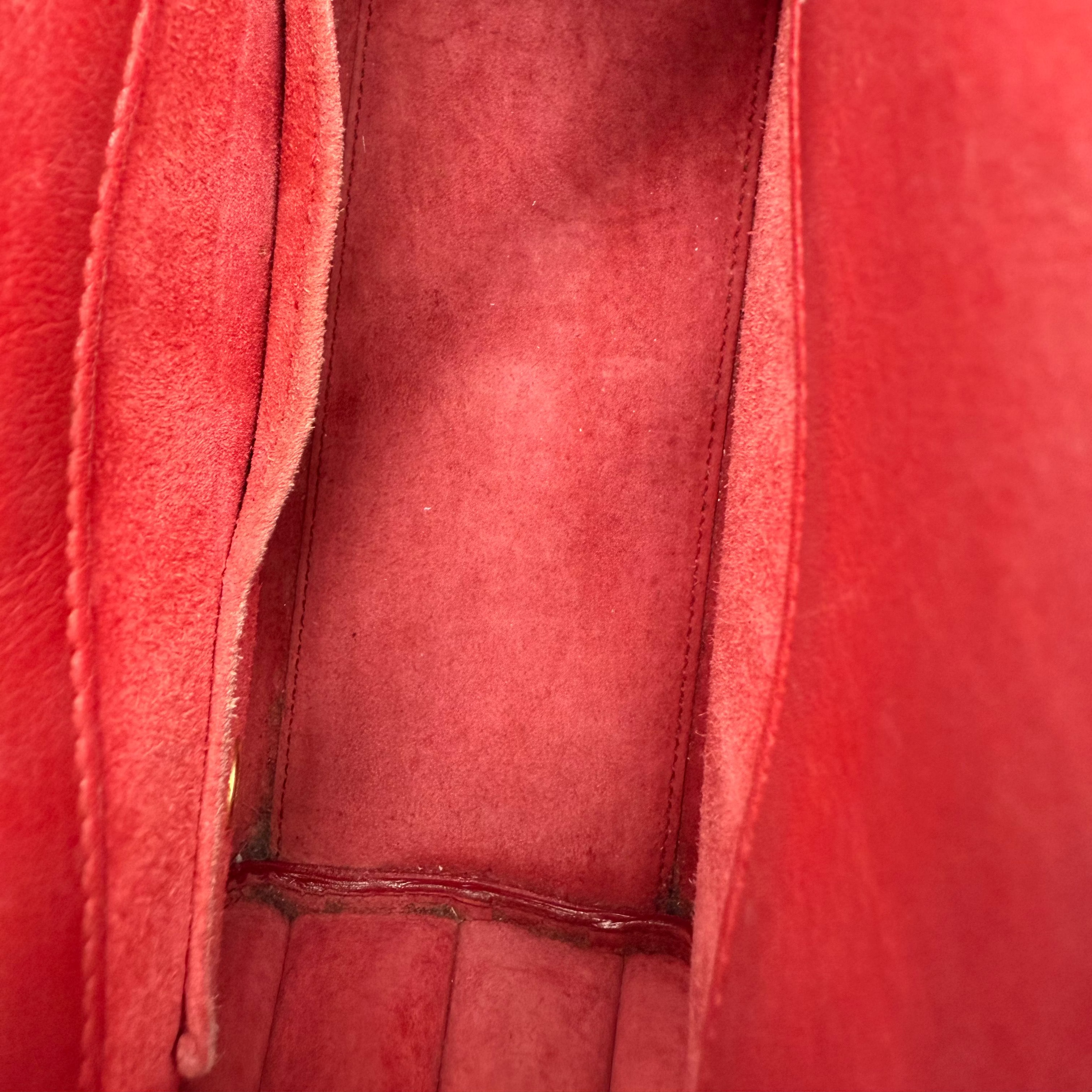Saint Laurent Red Sac De Jour Nano