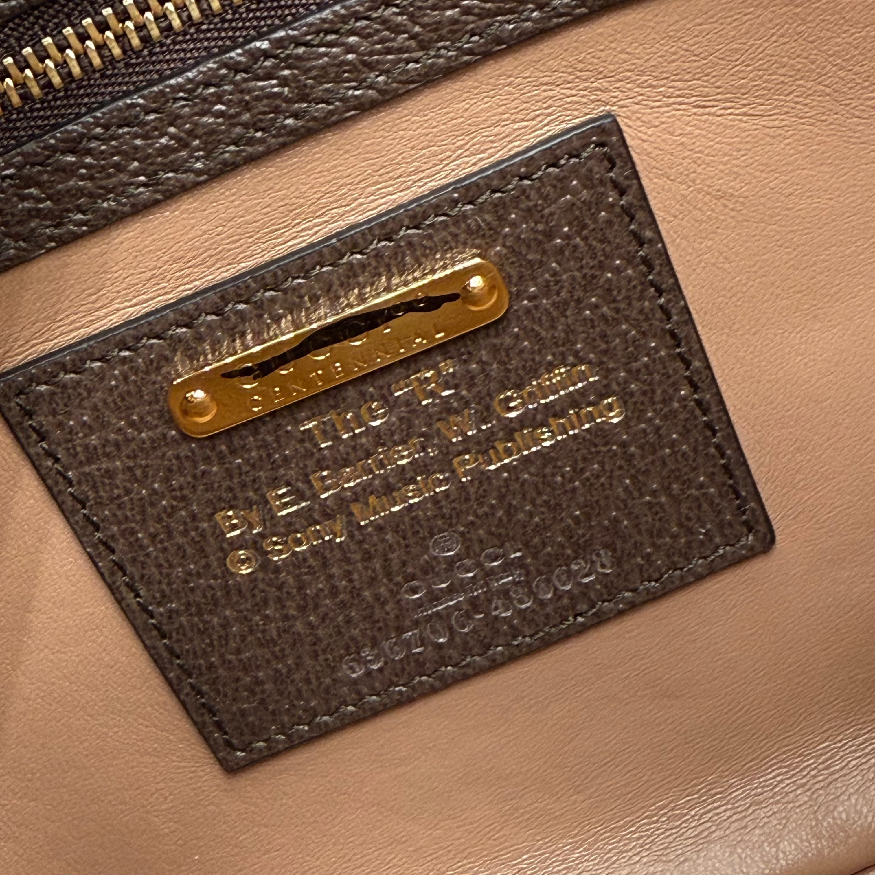 Gucci Brown Multicolore Small Centennial Jackie 1961