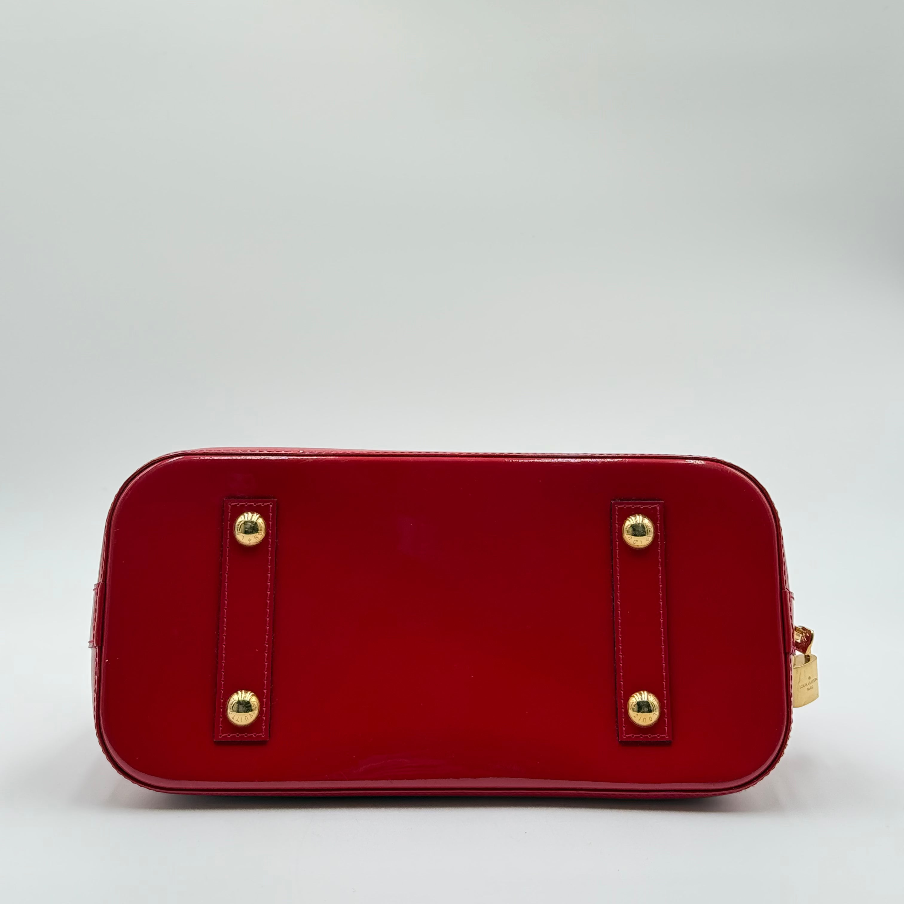 Louis Vuitton Red Patent Leather Alma PM