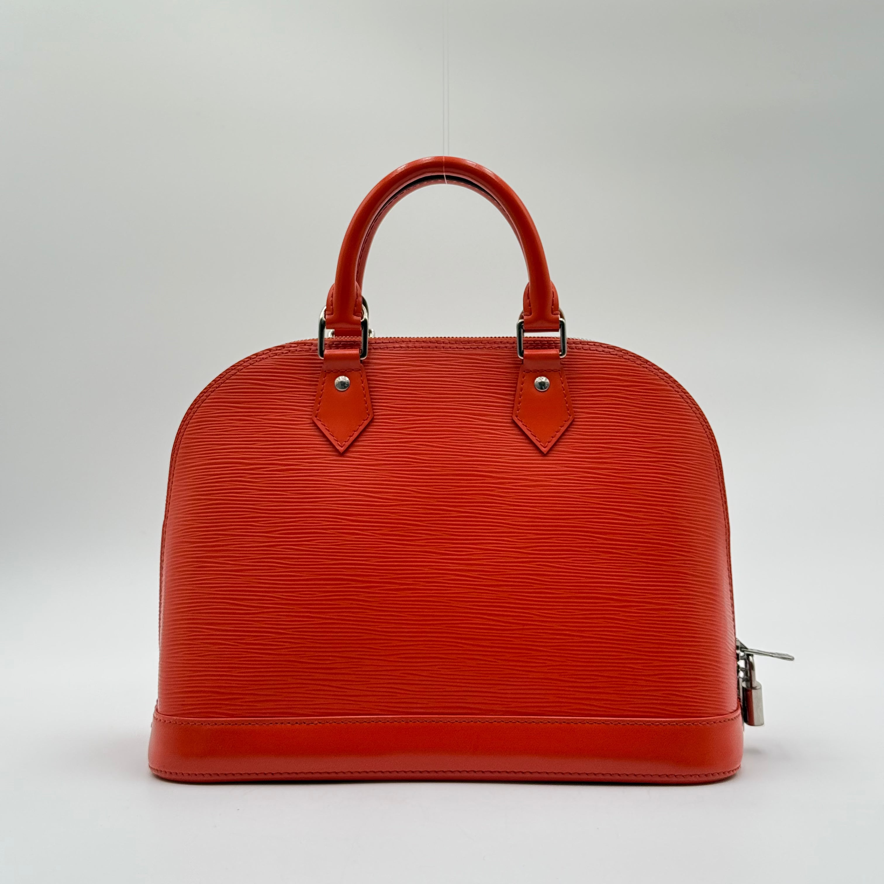 Louis Vuitton Orange Epi Leather Alma PM