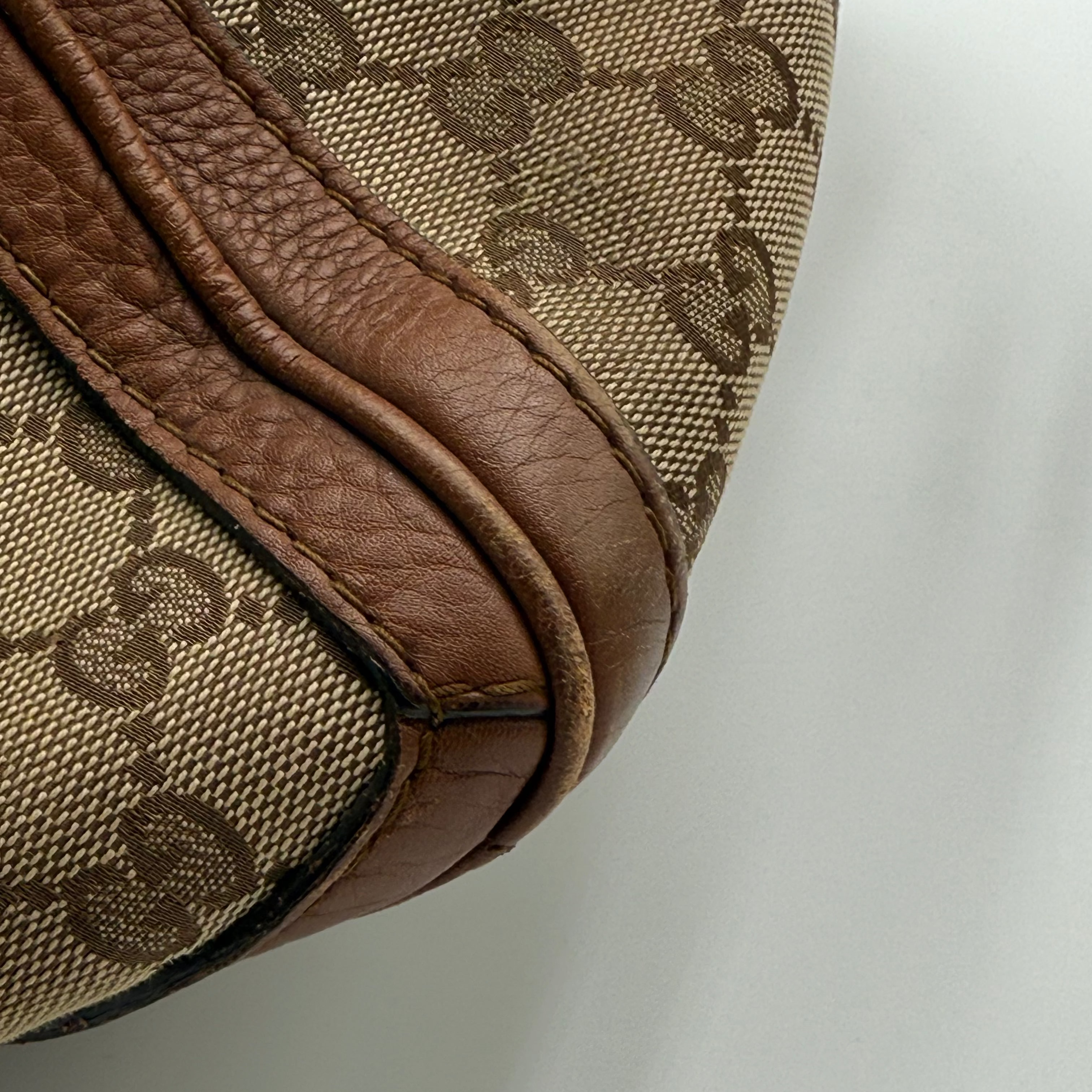 Gucci GG Canvas Brown Bella