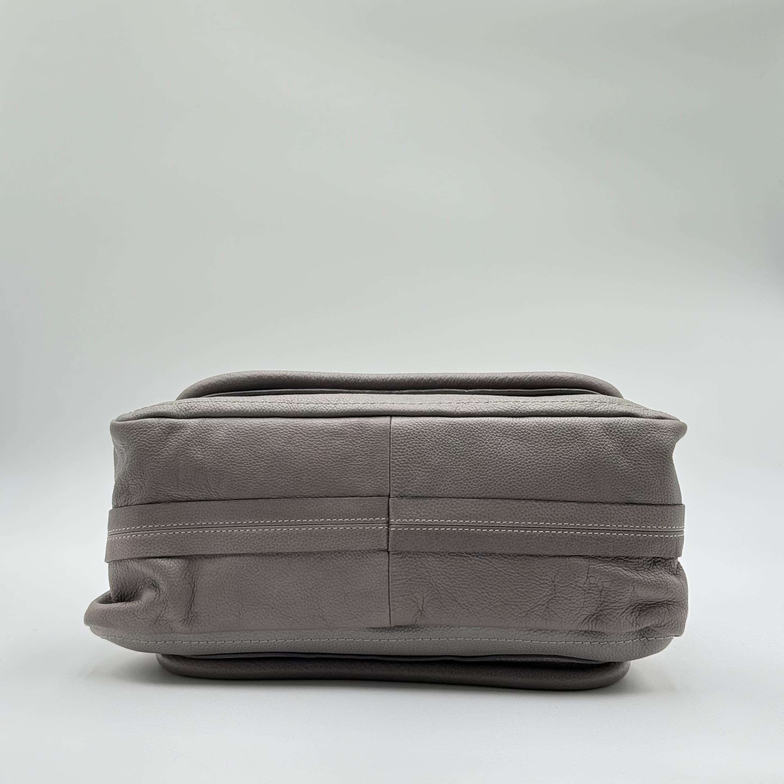 Chloé Grey Elephant Leather Paraty MM