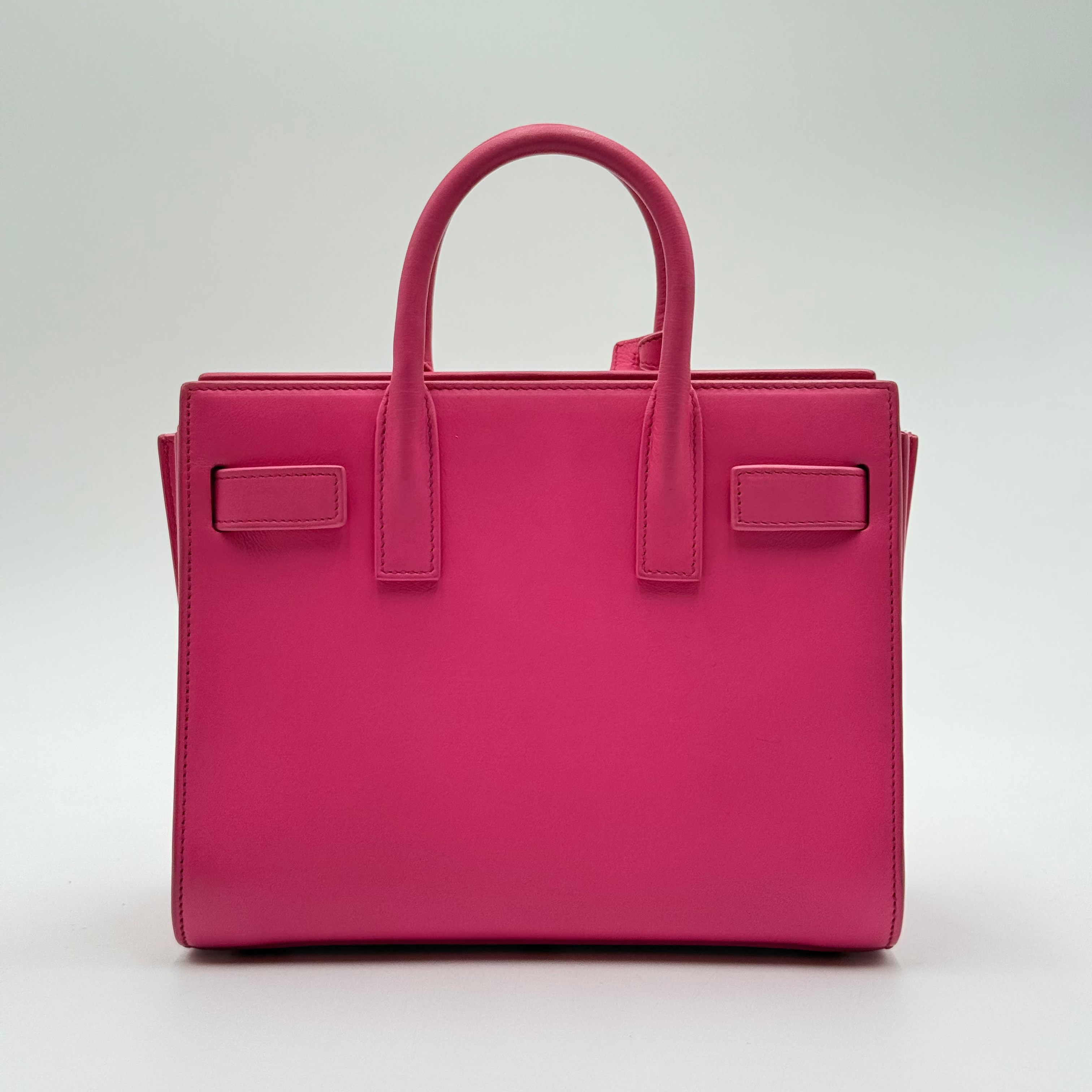 Saint Laurent Fuchsia Sac De Jour Nano