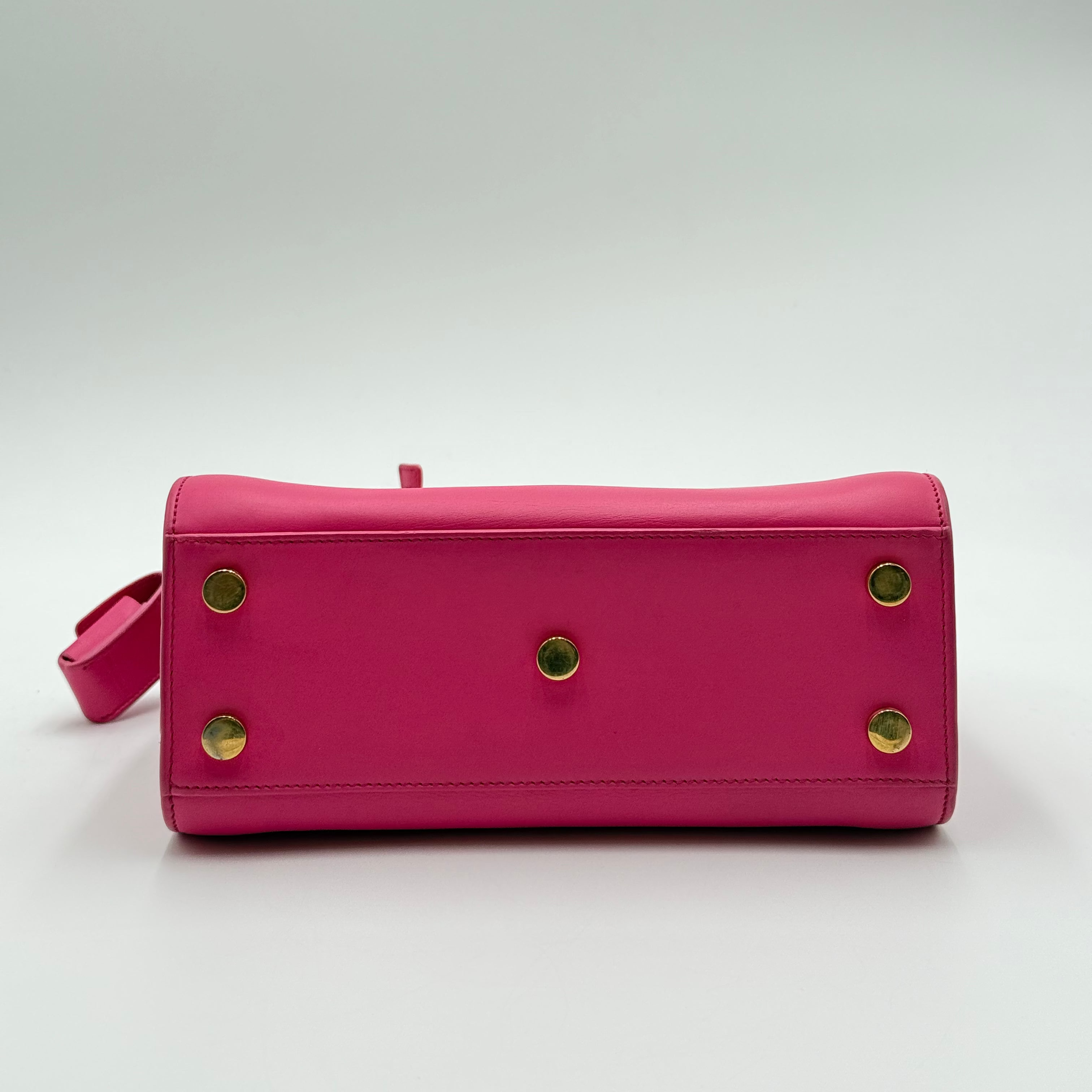 Saint Laurent Fuchsia Sac De Jour Nano
