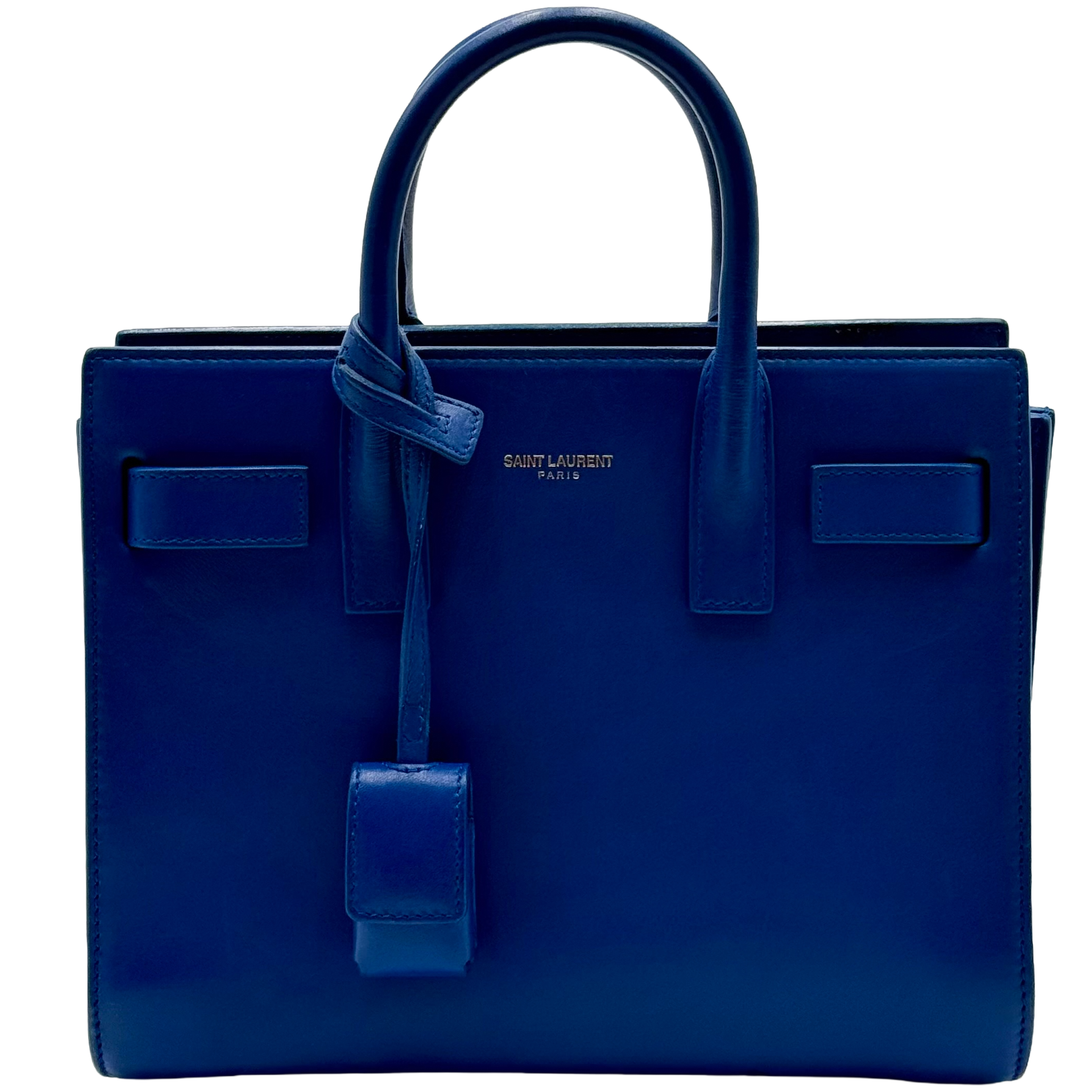Saint Laurent Blue Sac De Jour Nano