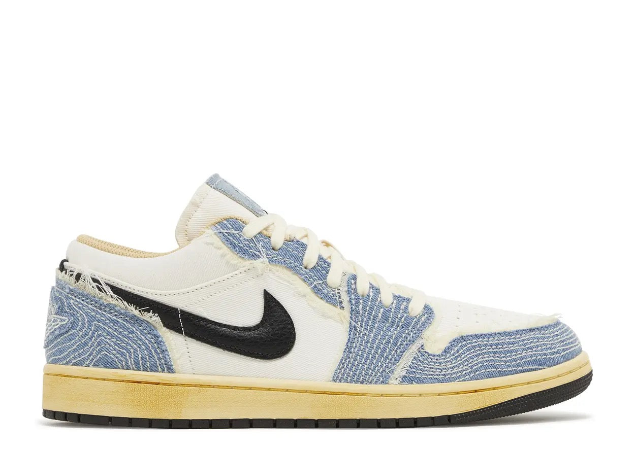 Air Jordan 1 Low SE WRMK Sashiko Denim