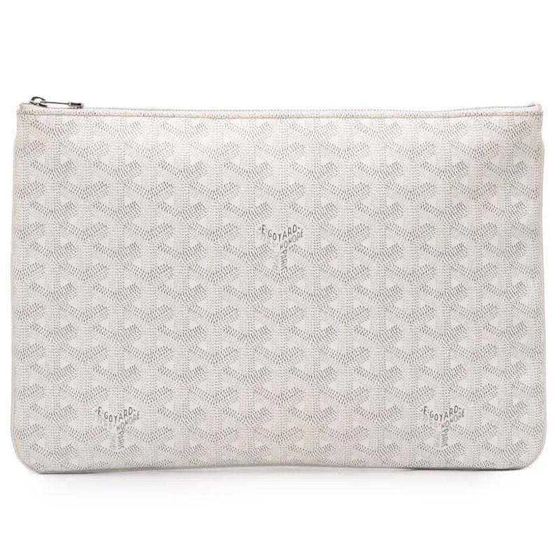 Goyard Senat MM White
