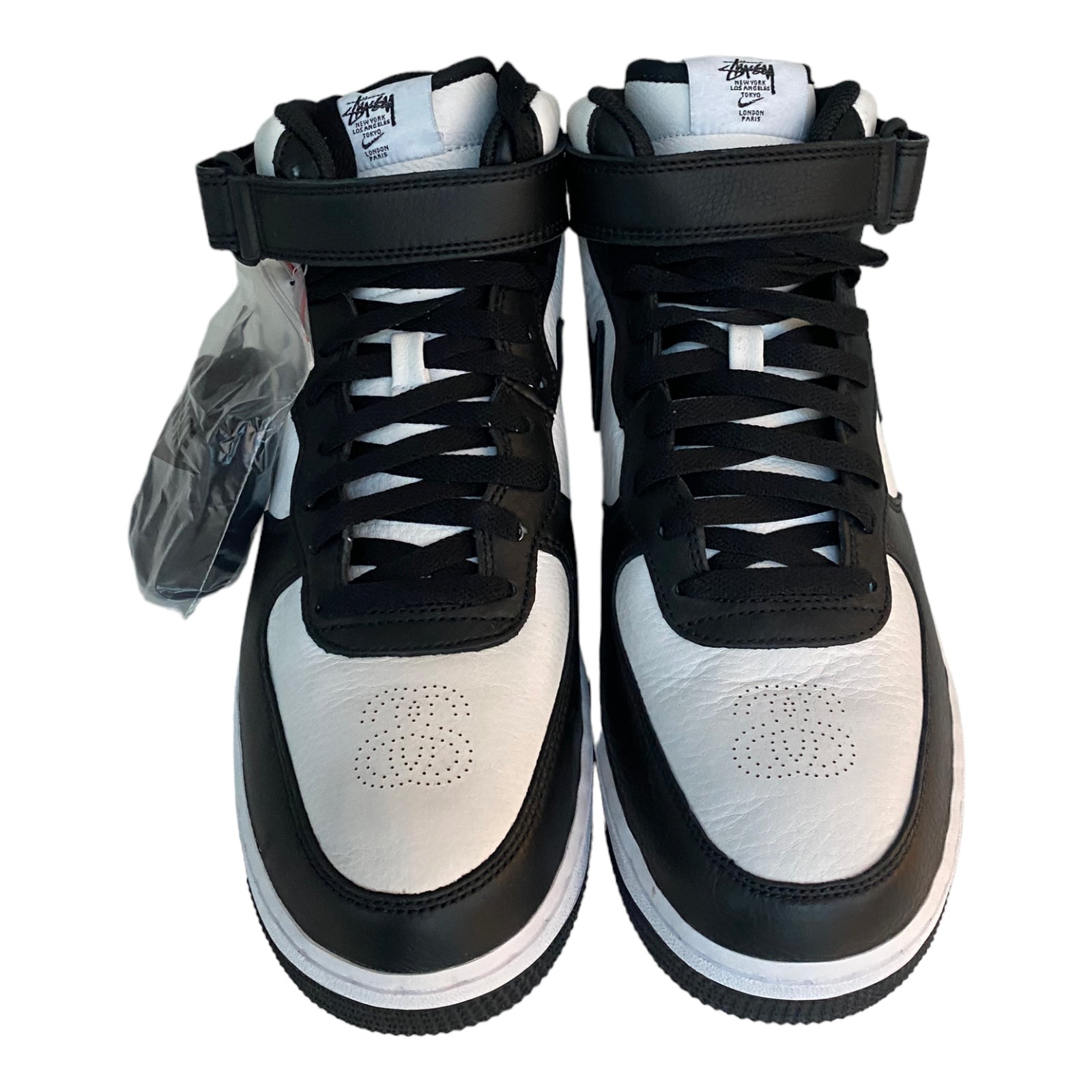 Air Force 1 Mid Stussy Grey Black