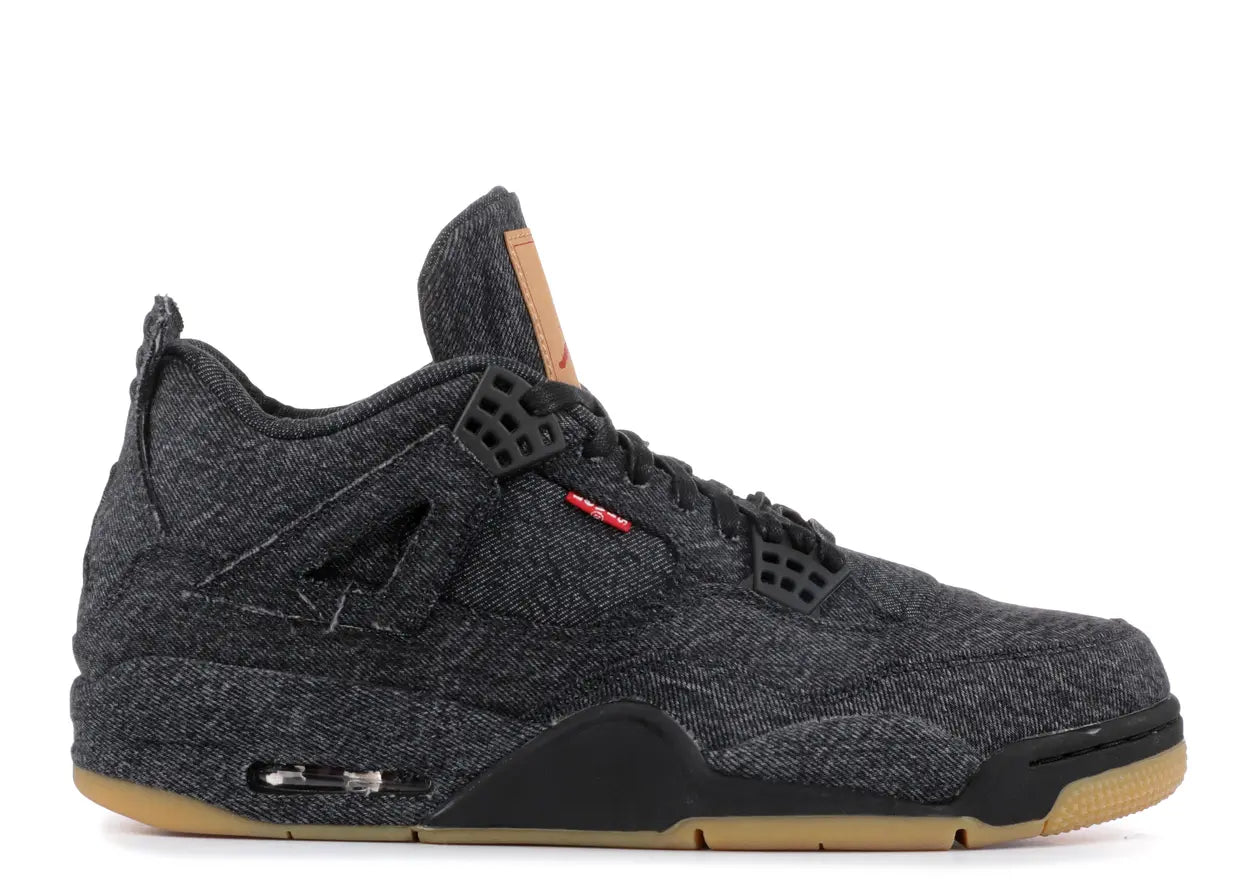 Air Jordan 4 Retro Levi's Black