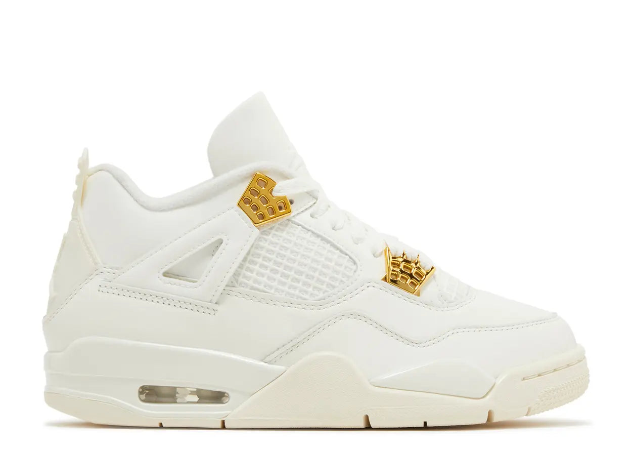 Air Jordan 4 Retro Metallic Gold