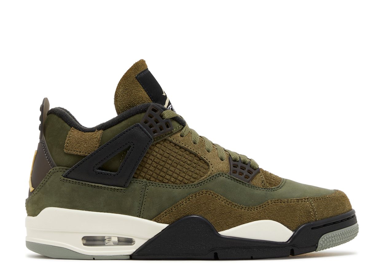 Air Jordan 4 Retro Craft Olive
