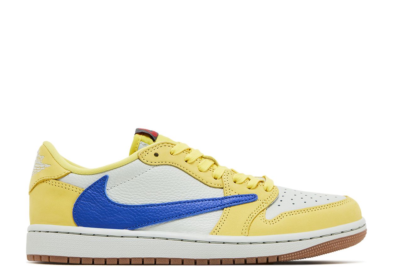 Air Jordan 1 Retro Low OG SP Travis Scott Canary Yellow