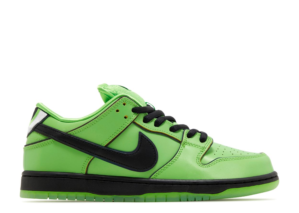 SB Dunk Low The PowerPuff Girls Buttercup