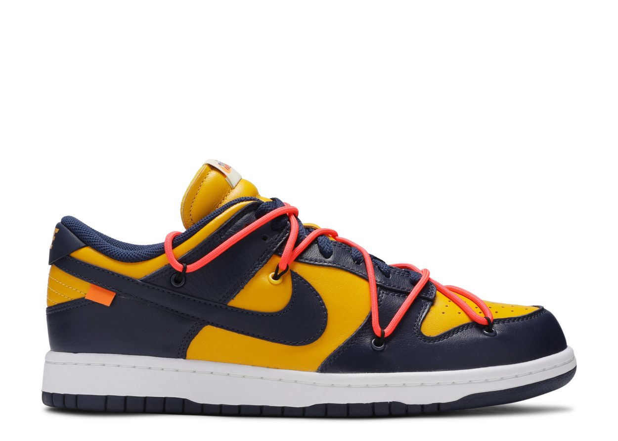 Dunk Low Off-White University Gold