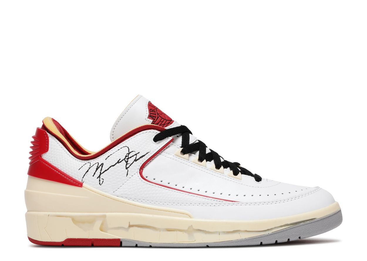 Air Jordan 2 Low Retro SP Off-White White Red
