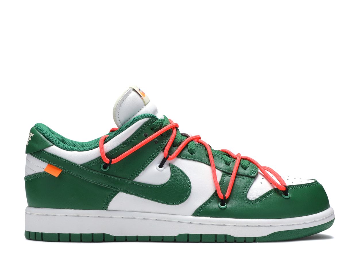 Dunk Low Off-White Pine Green