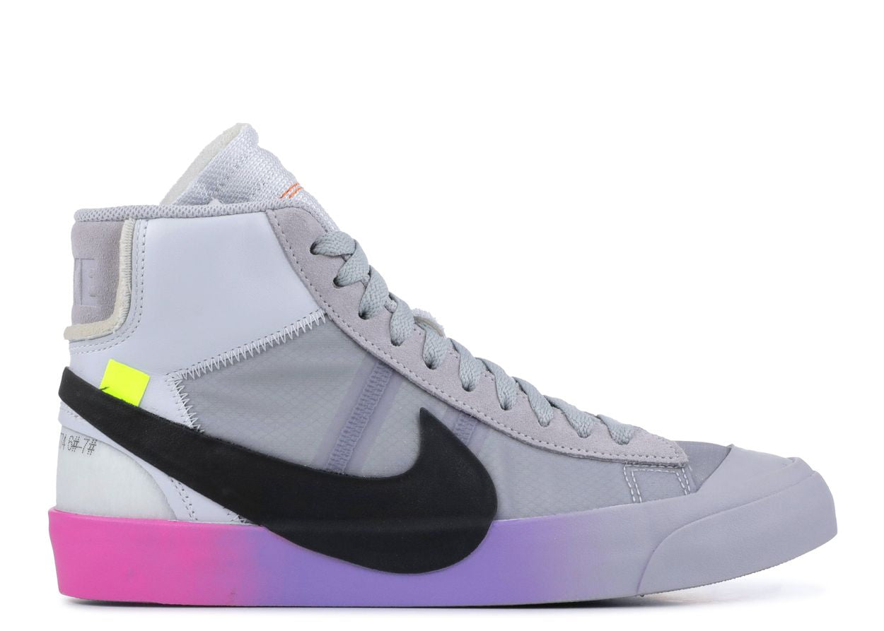 Nike Blazer Mid Off-White Wolf Grey Serena Queen
