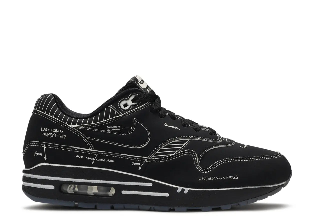 Air Max 1 Tinker Sketch to Shelf Black