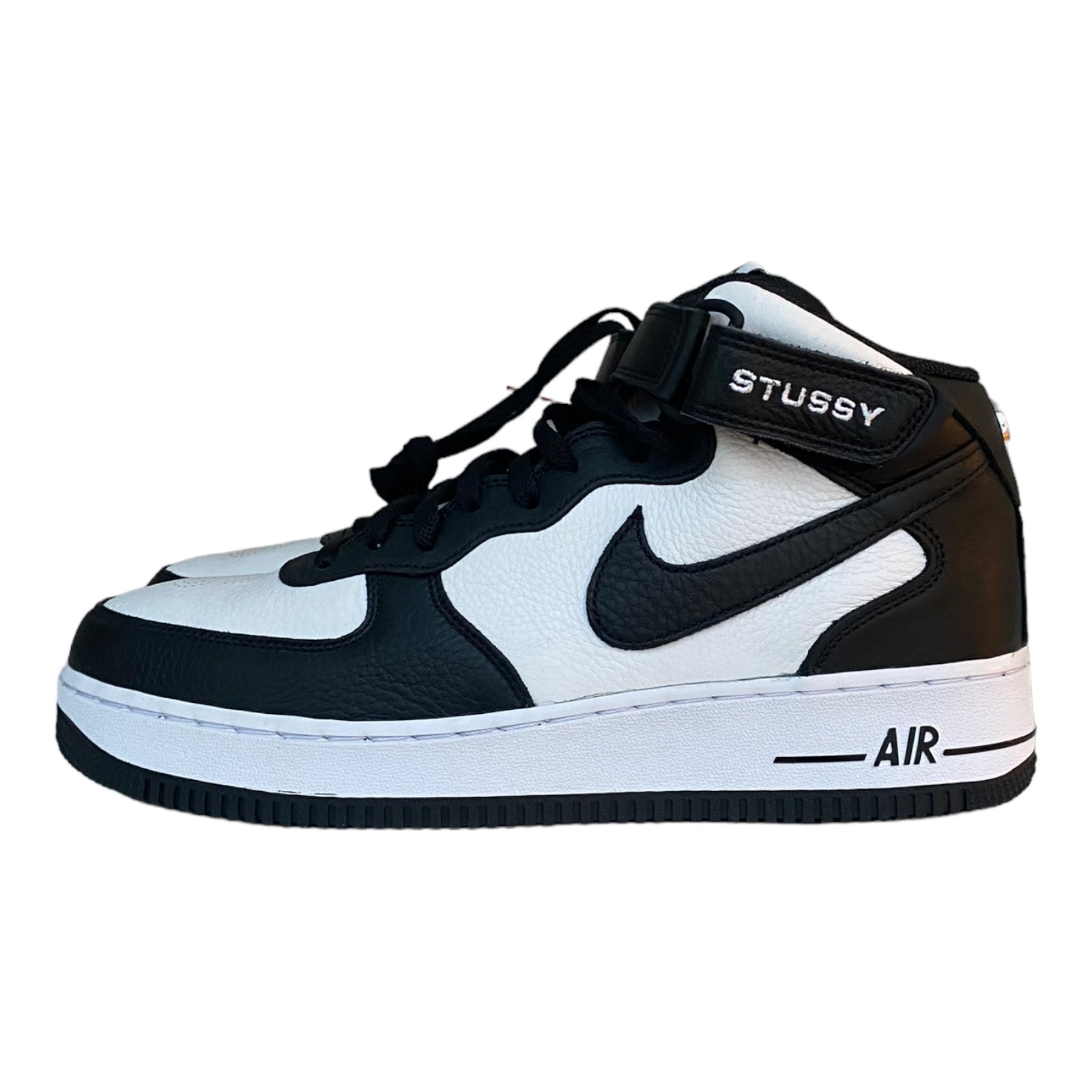 Air Force 1 Mid Stussy Grey Black