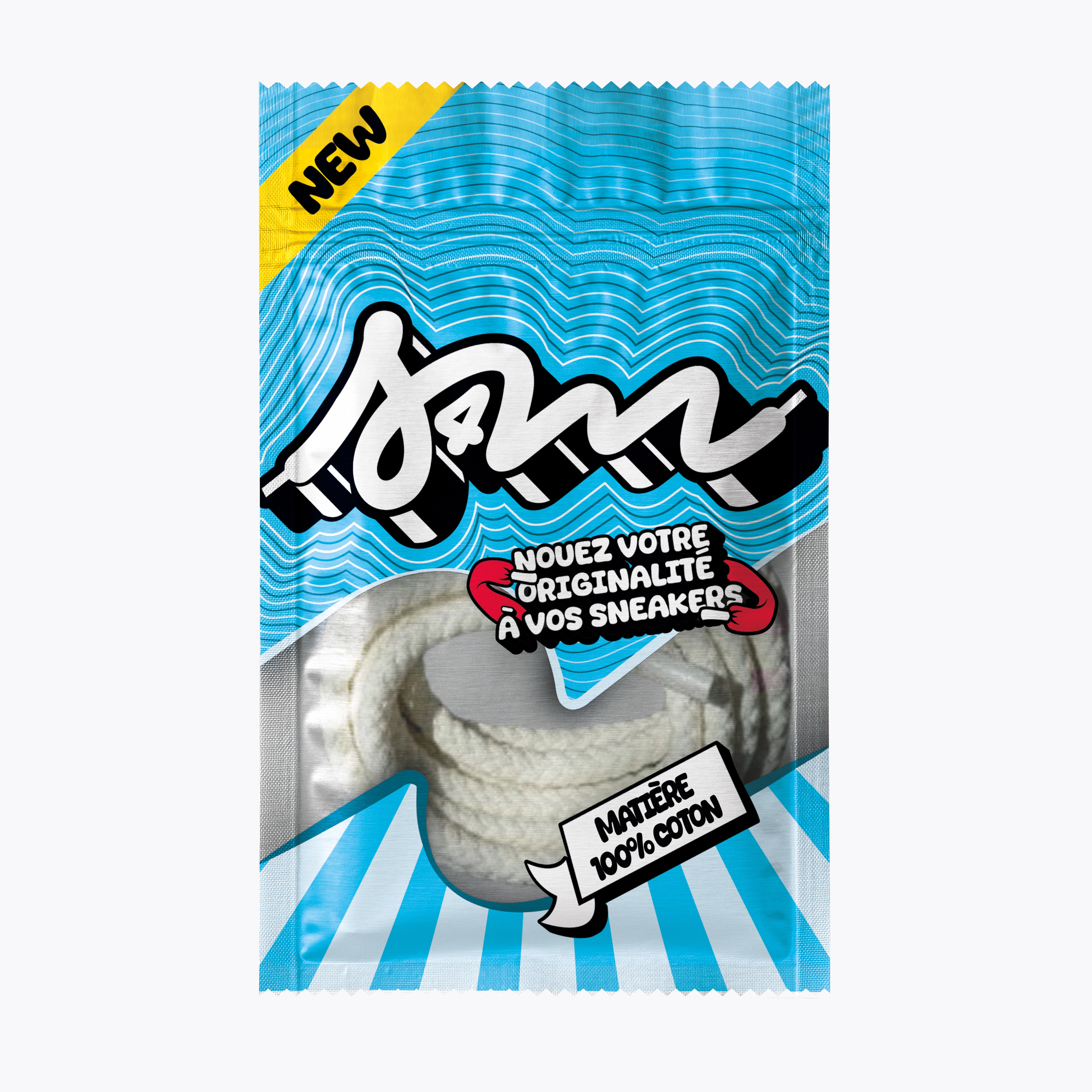Lacet CORDE BLANC