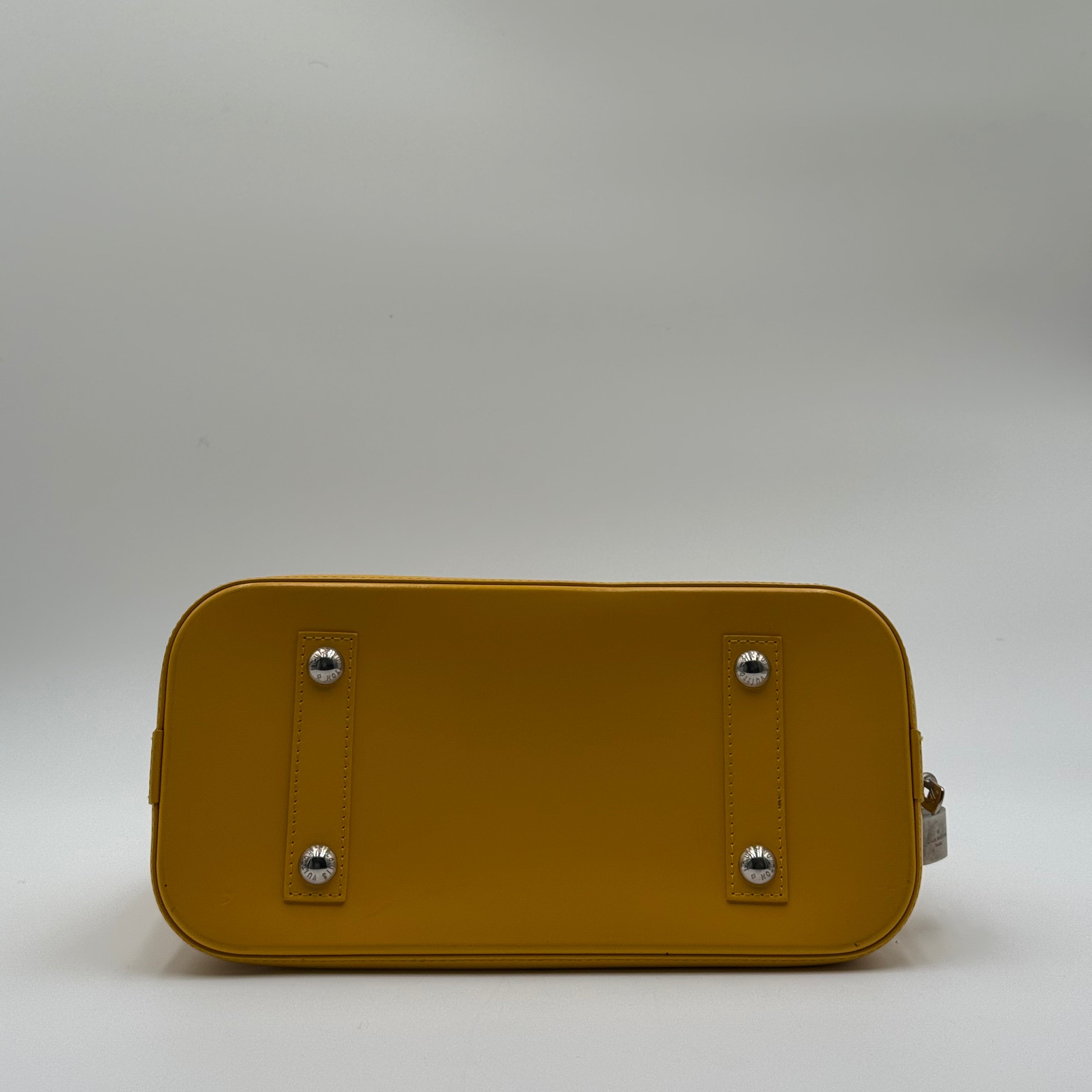 Louis Vuitton Yellow Epi Leather Alma PM