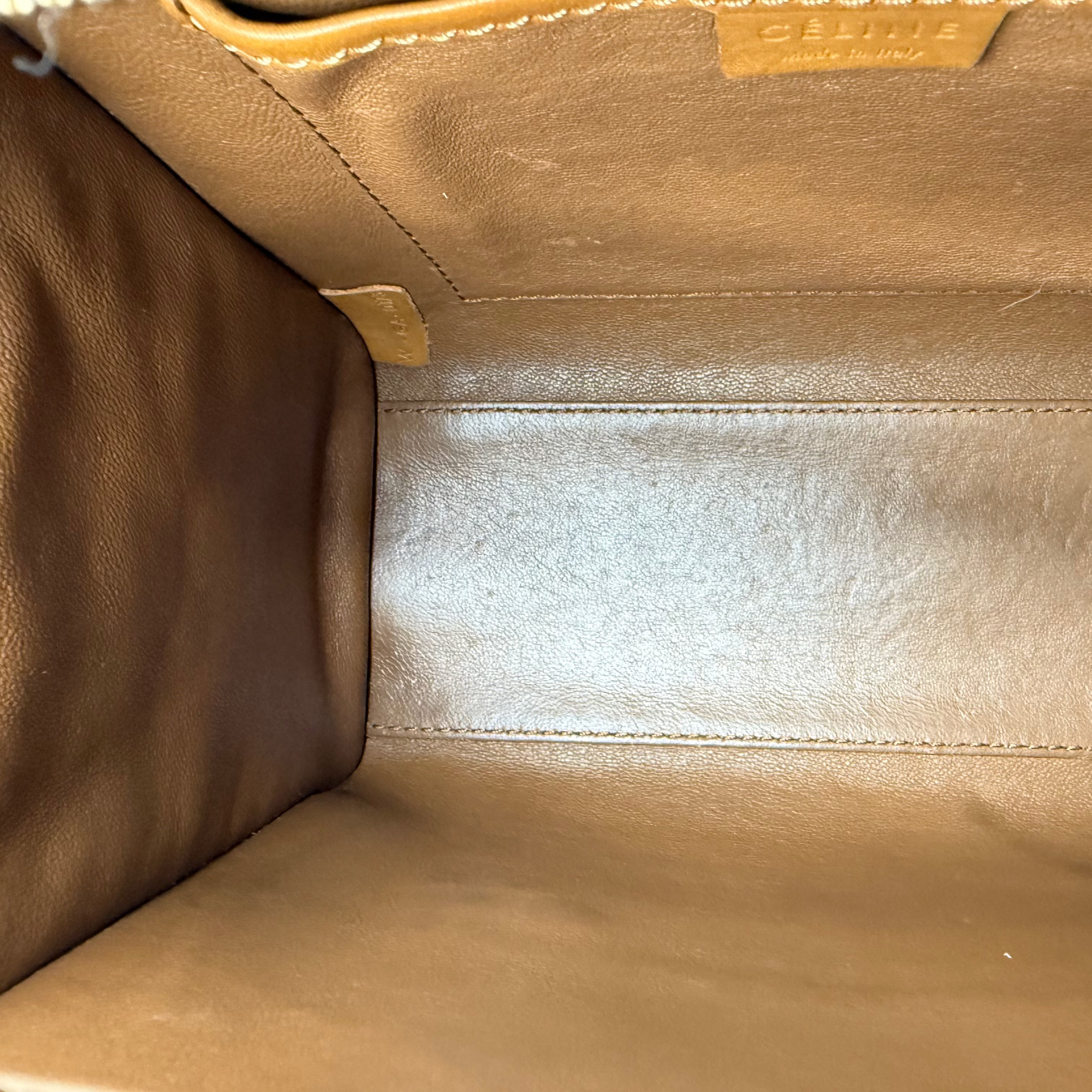 Celine Tri Color Python Leather Nano Luggage