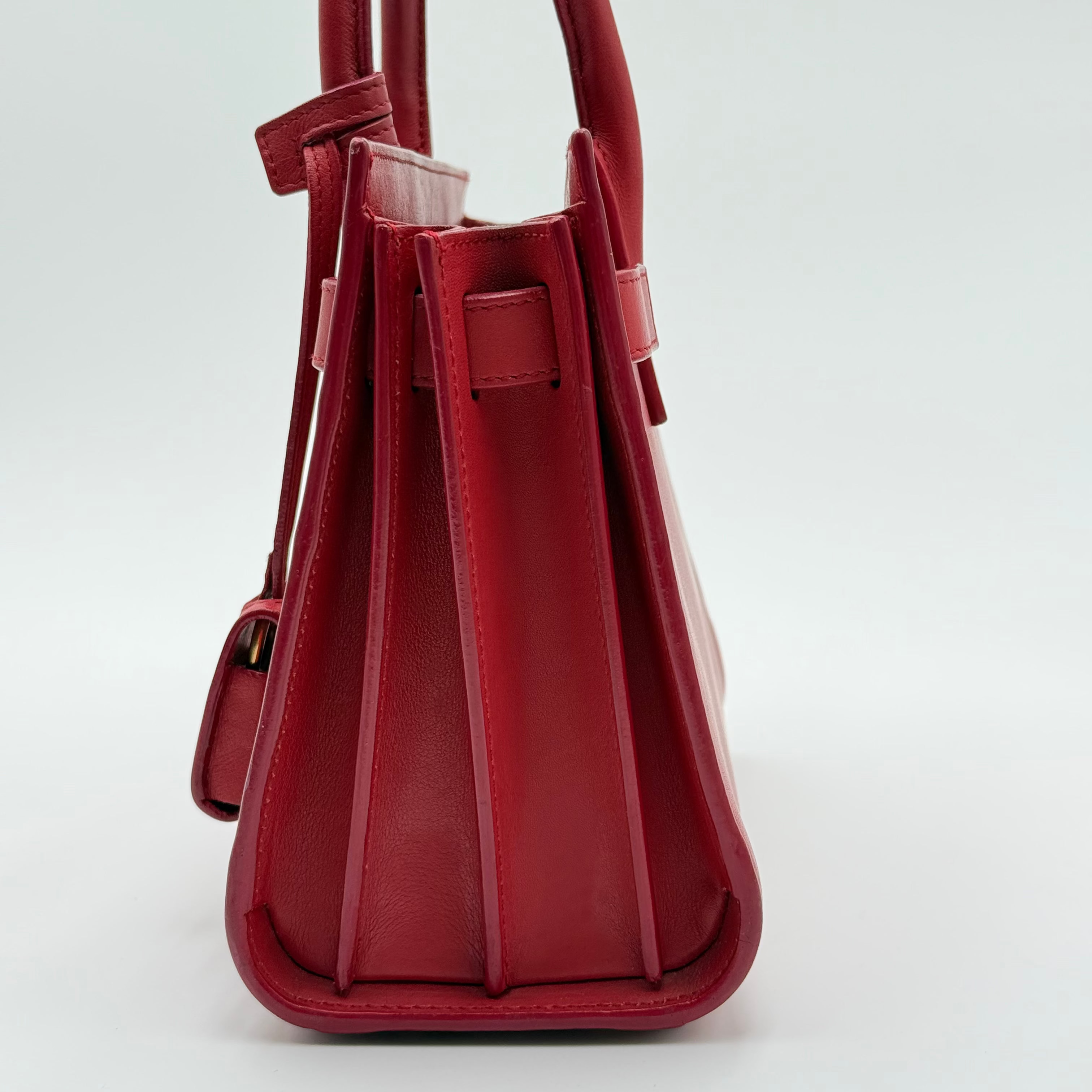Saint Laurent Red Sac De Jour Nano