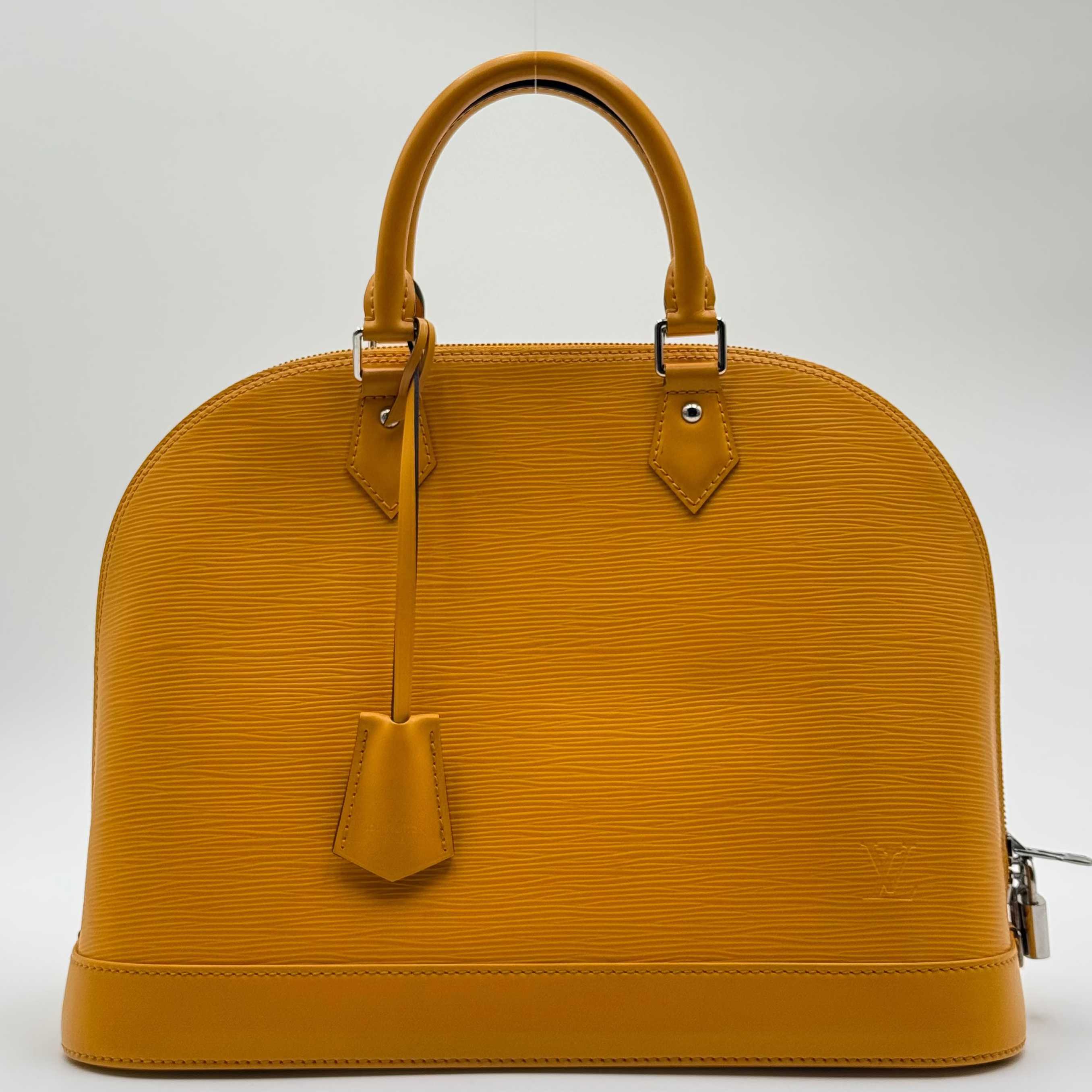Louis Vuitton Yellow Epi Leather Alma MM