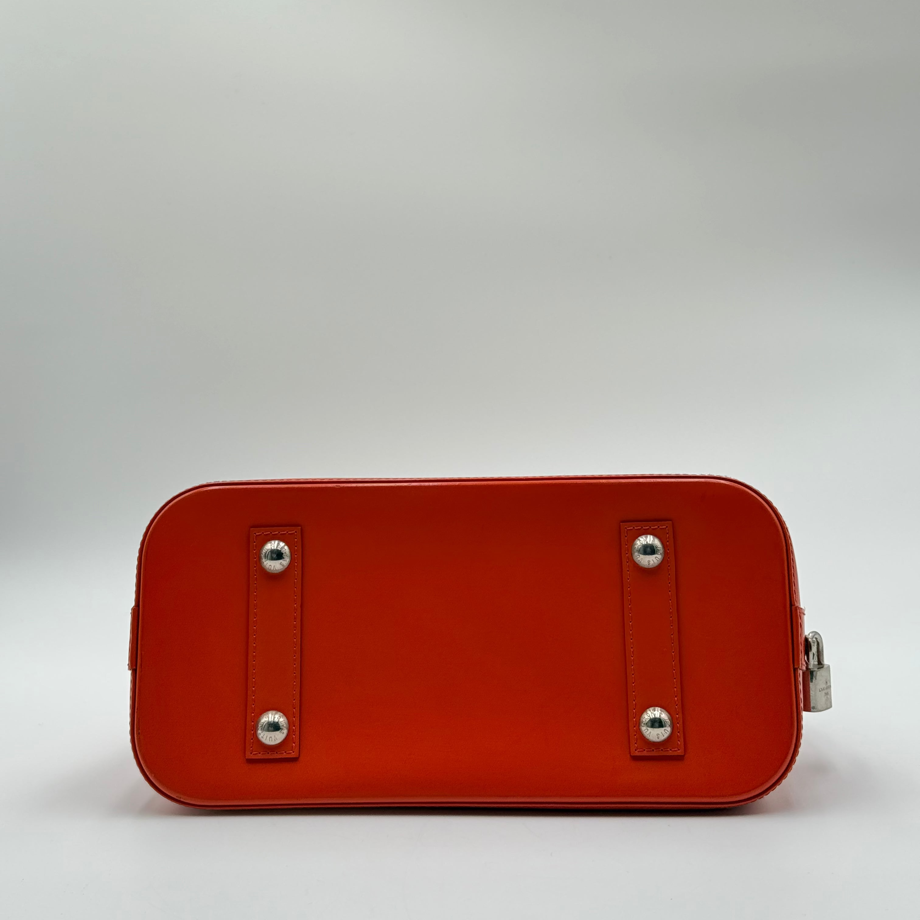 Louis Vuitton Orange Epi Leather Alma PM