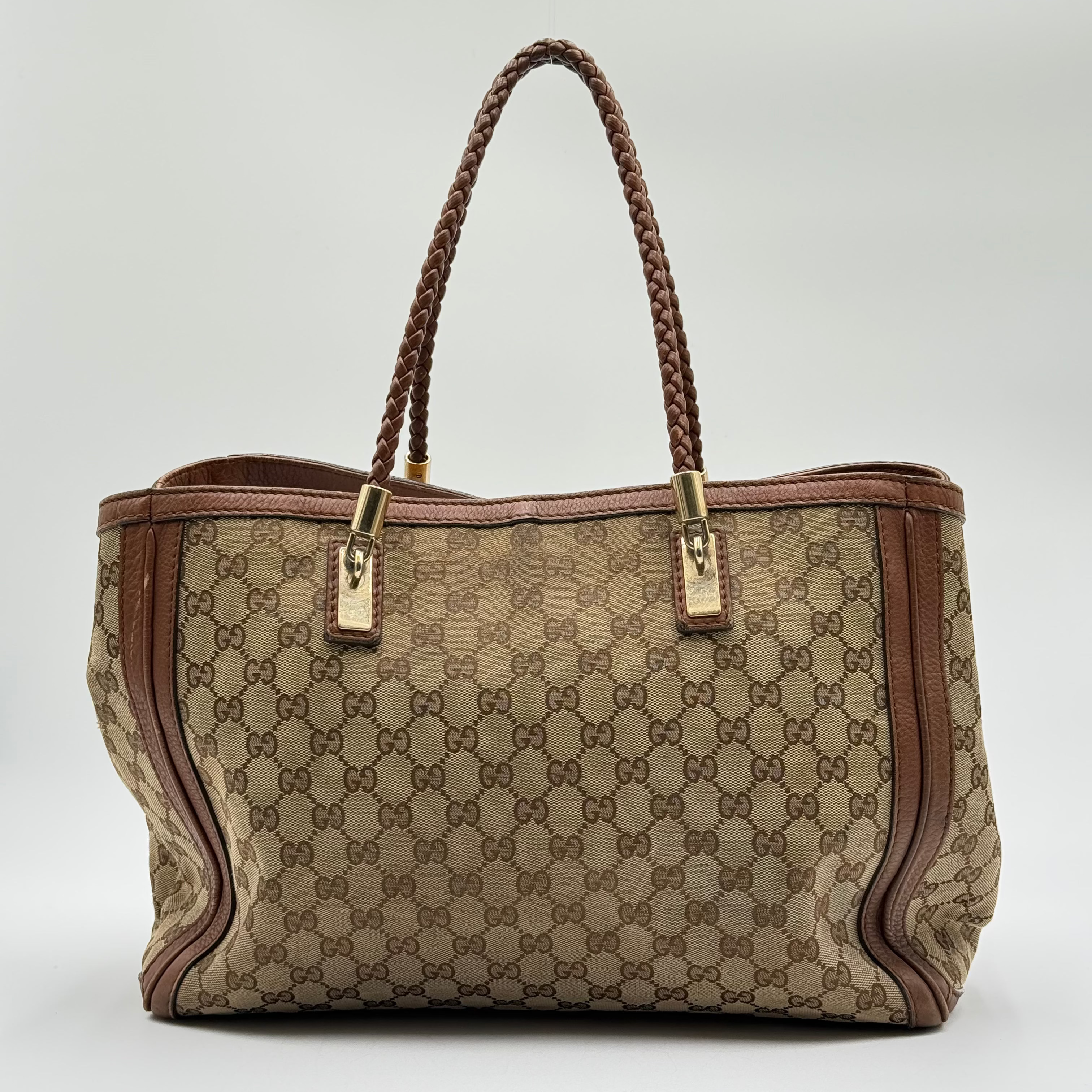 Gucci GG Canvas Brown Bella