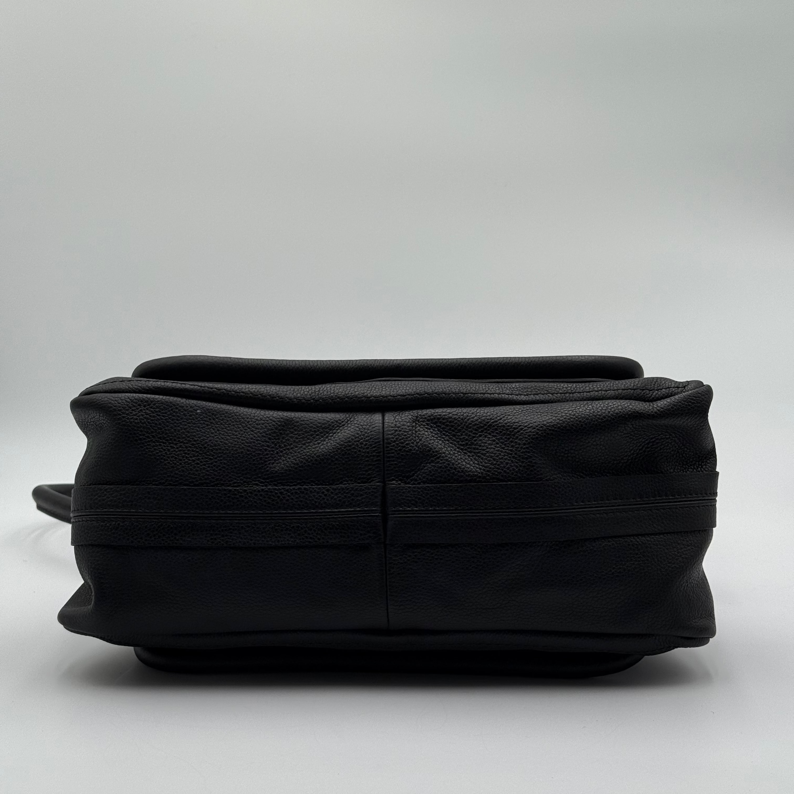 Chloé Black Leather Paraty MM
