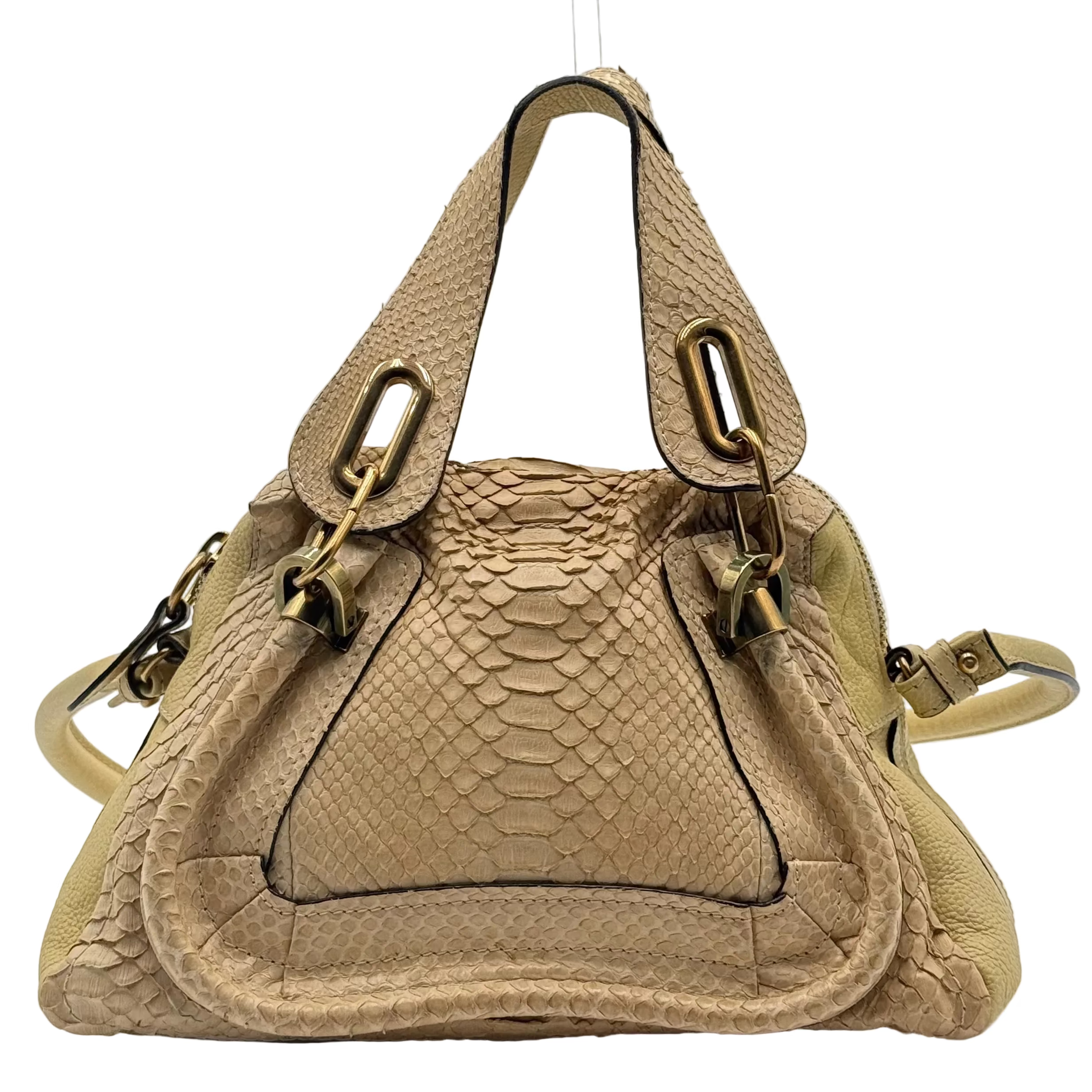 Chloé Sail Python Leather Paraty PM