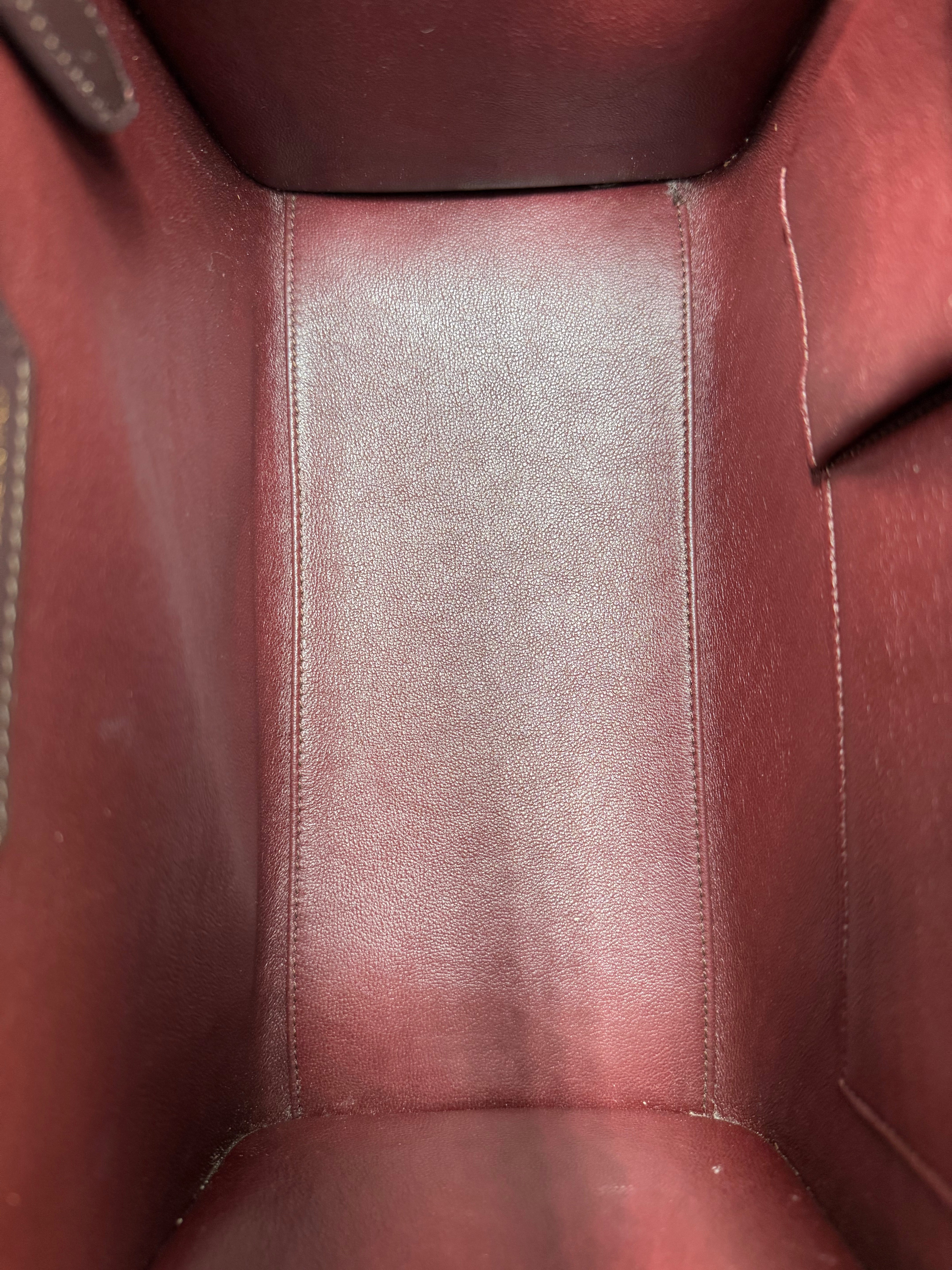 Celine Pink Brown Pony Hair Black Leather Micro Luggage