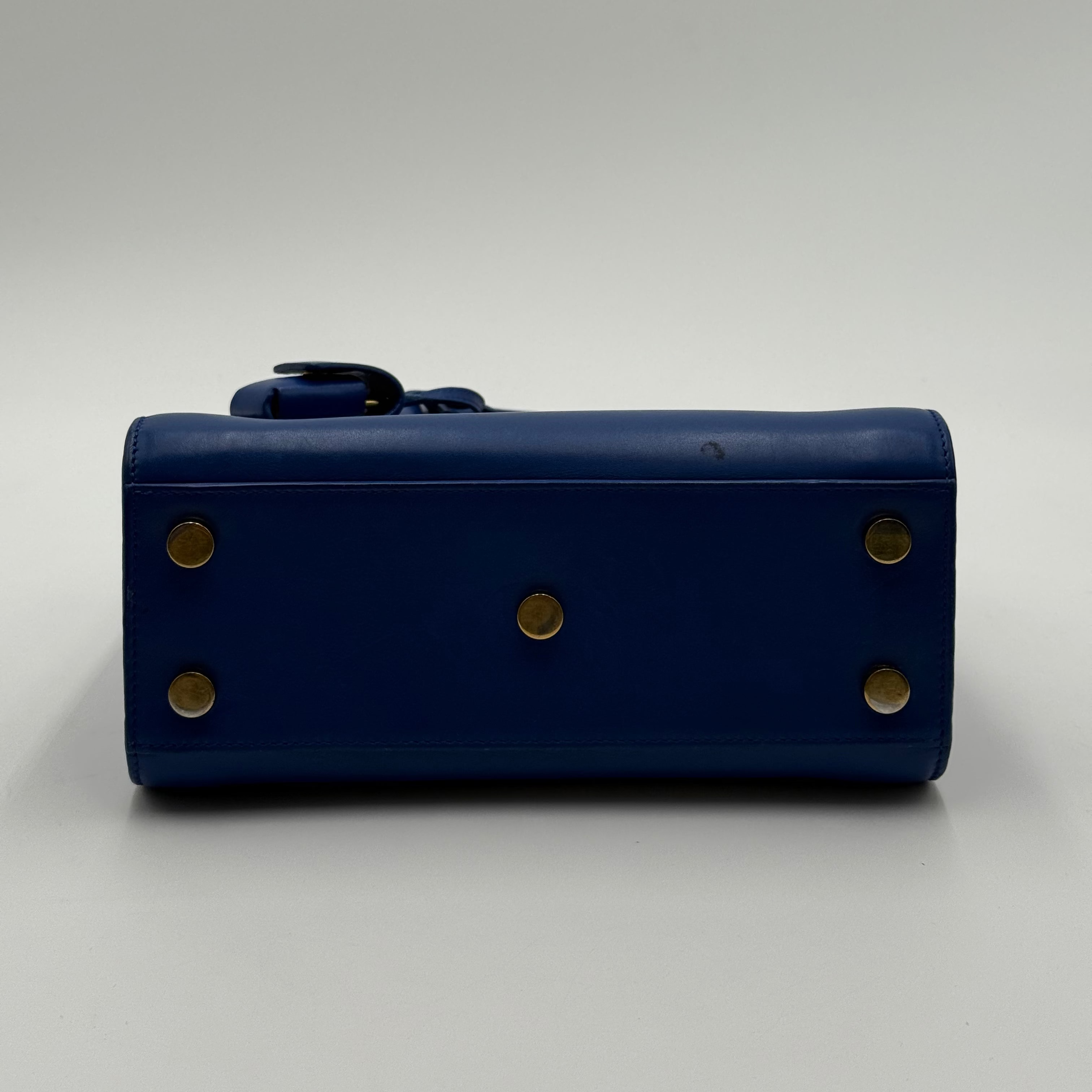 Saint Laurent Blue Sac De Jour Nano