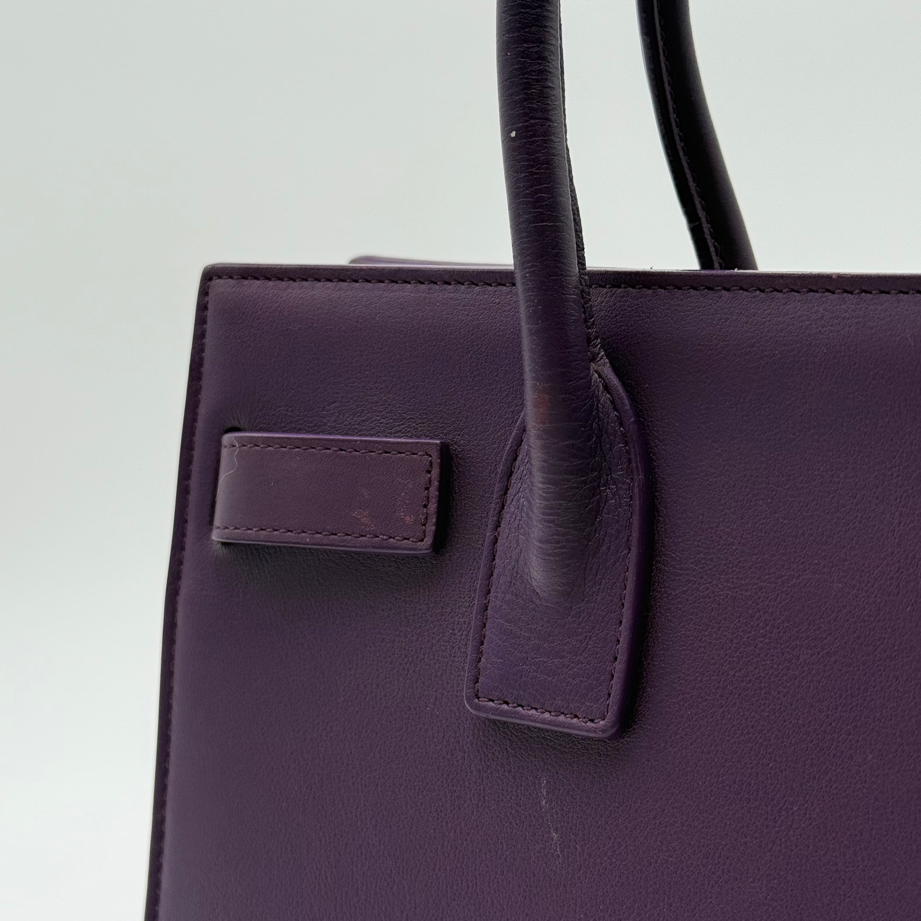 Saint Laurent Purple Sac De Jour Baby