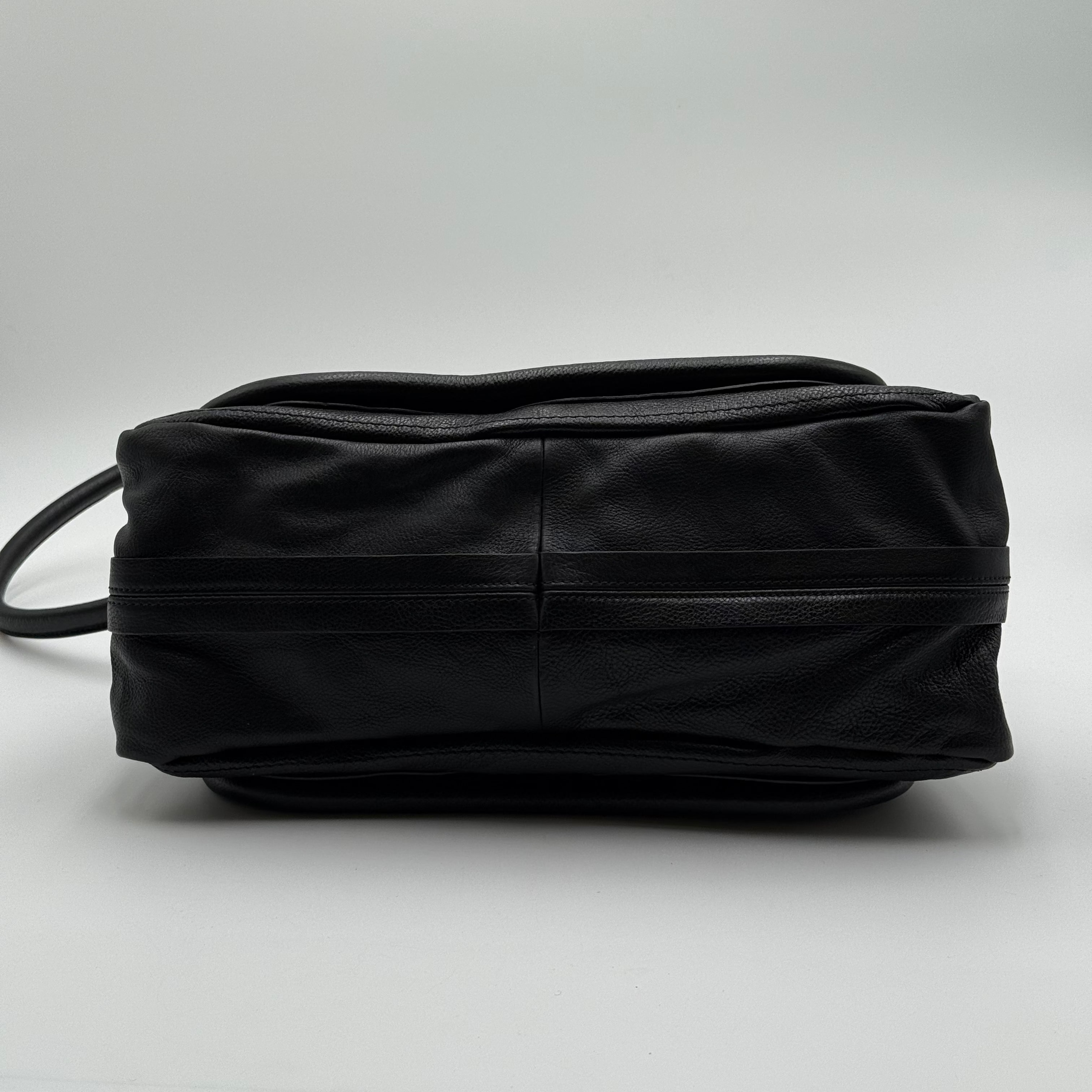 Chloé Black Leather Paraty MM