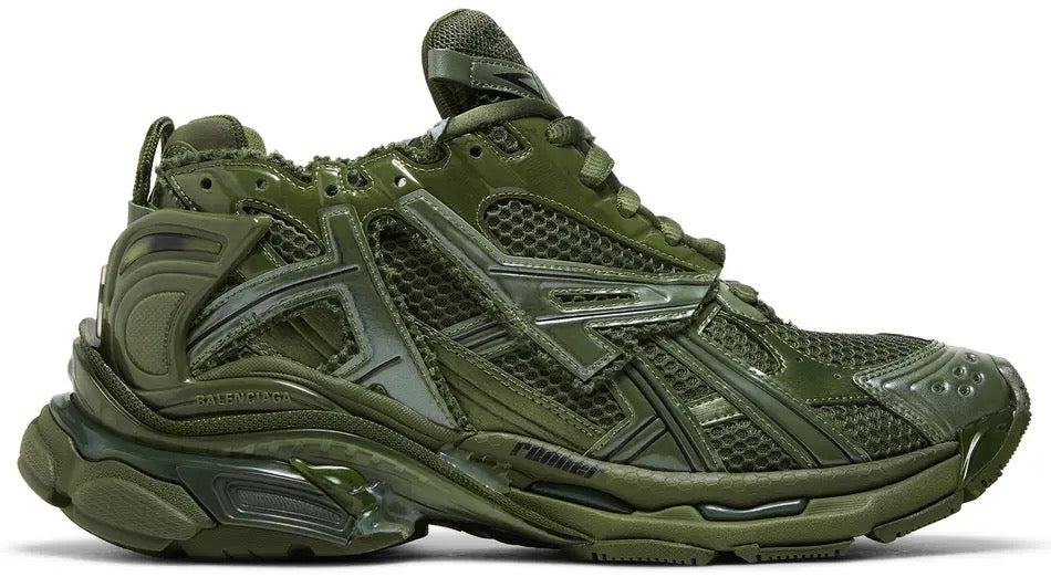 Balenciaga Runner Sneaker Dark Green