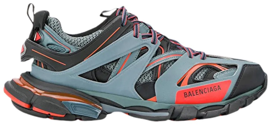 Balenciaga Track Trainer Dark Grey Orange