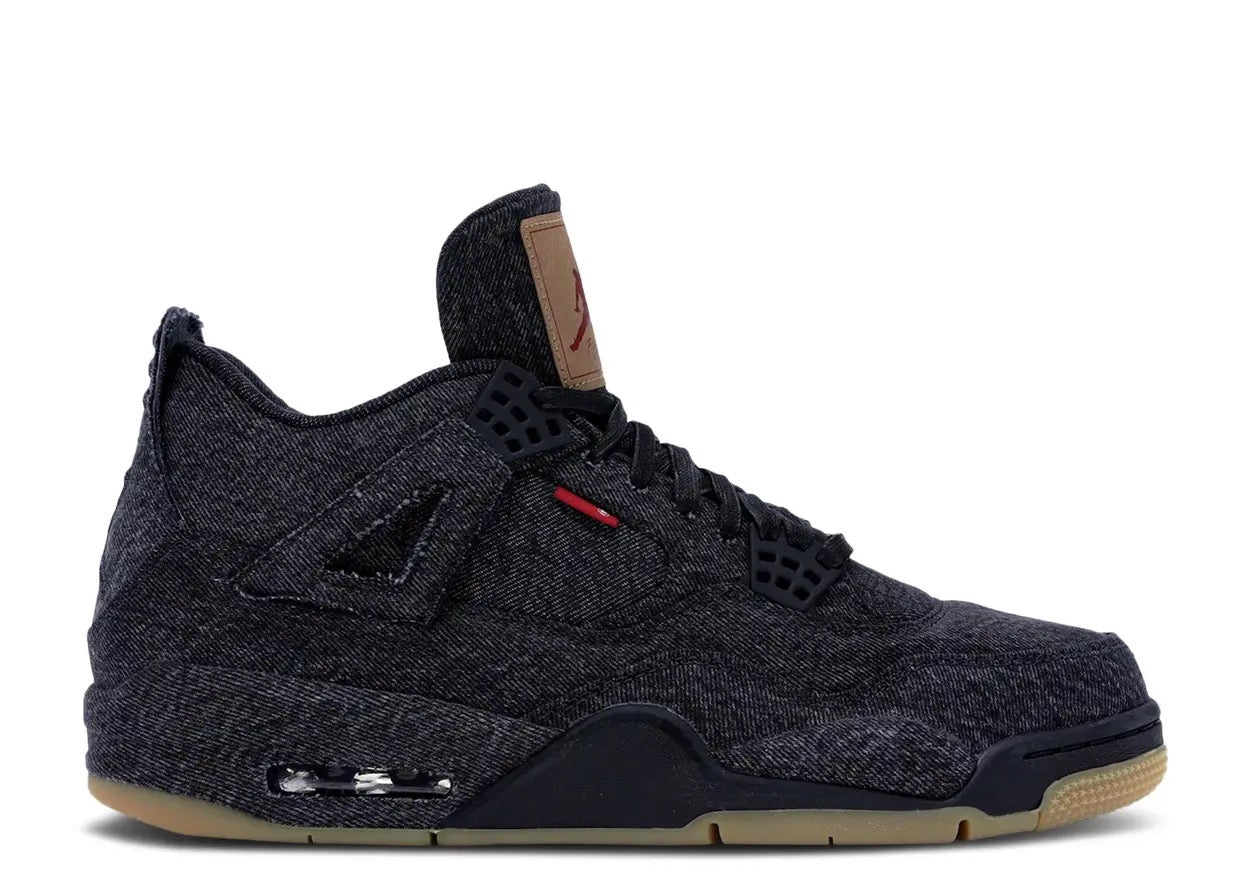 Air Jordan 4 Retro Levi's Black